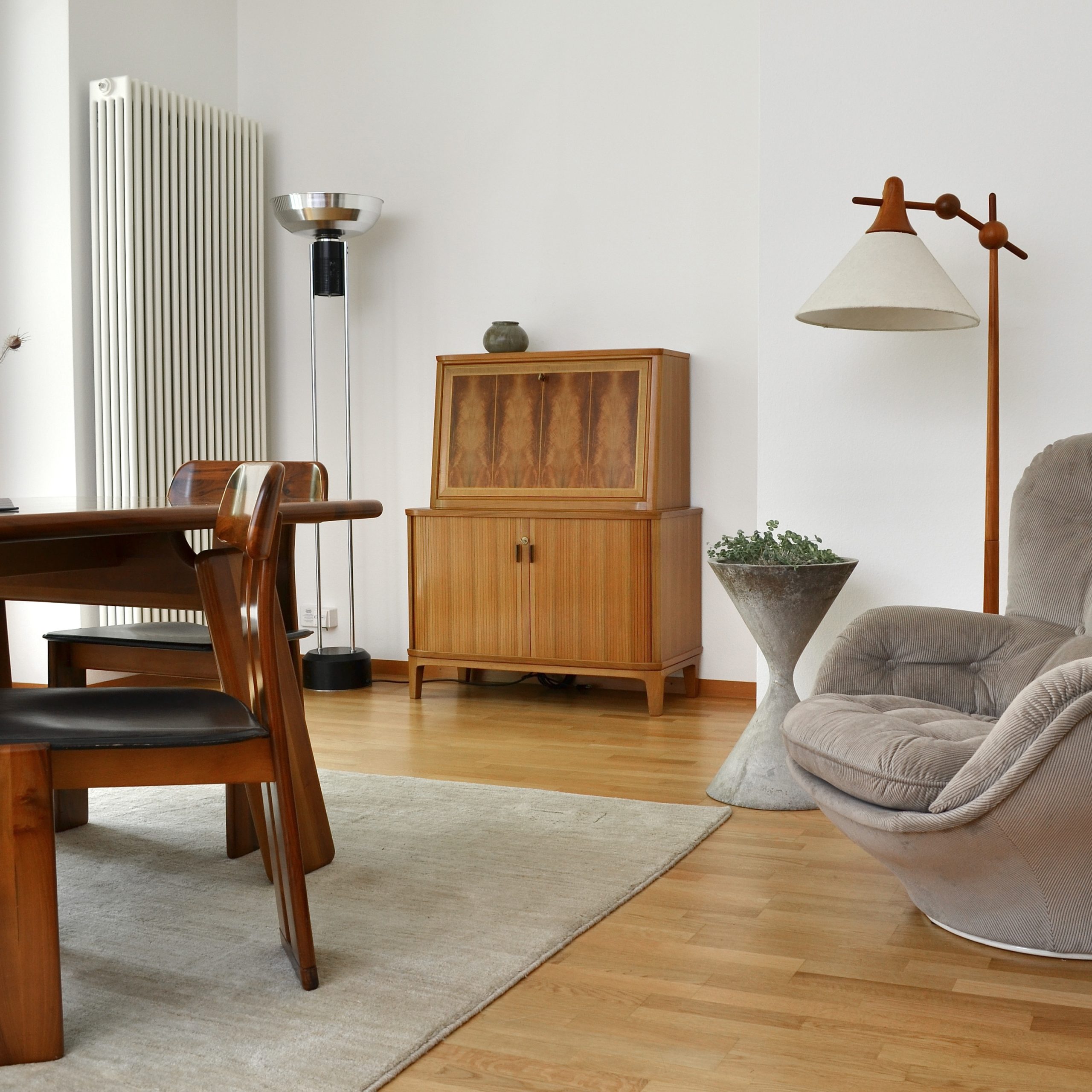 Secrétaire en noyer, Sproll, Suisse, 1980's – Image 16