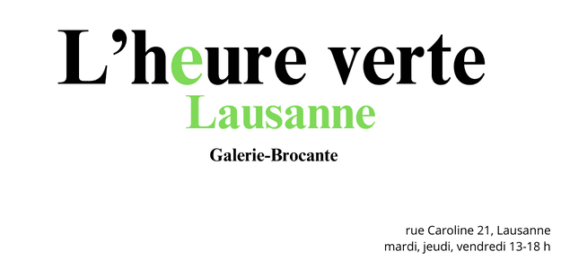 L'heure verte Lausanne