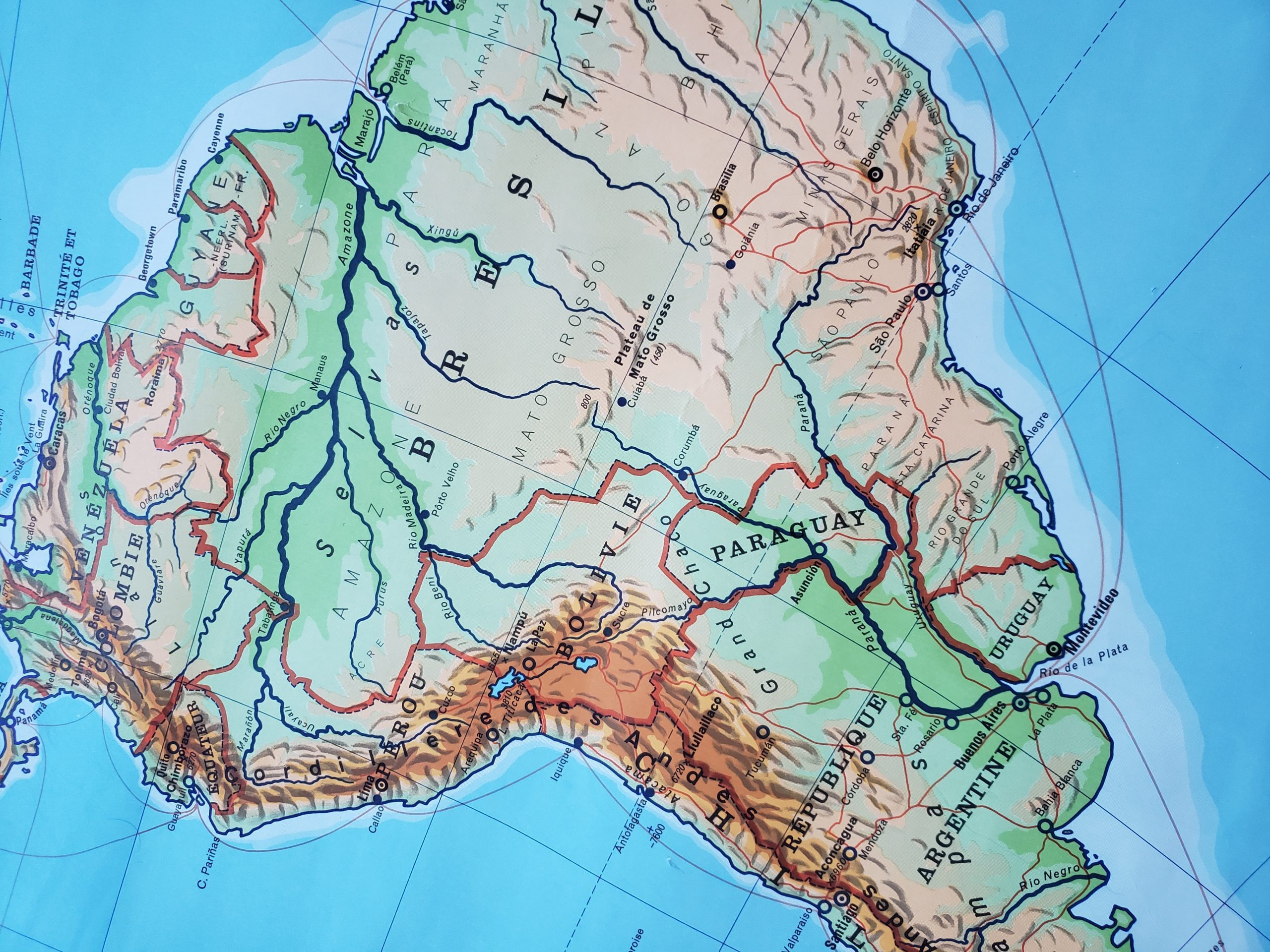 Carte Hémisphère Occidental – Image 4