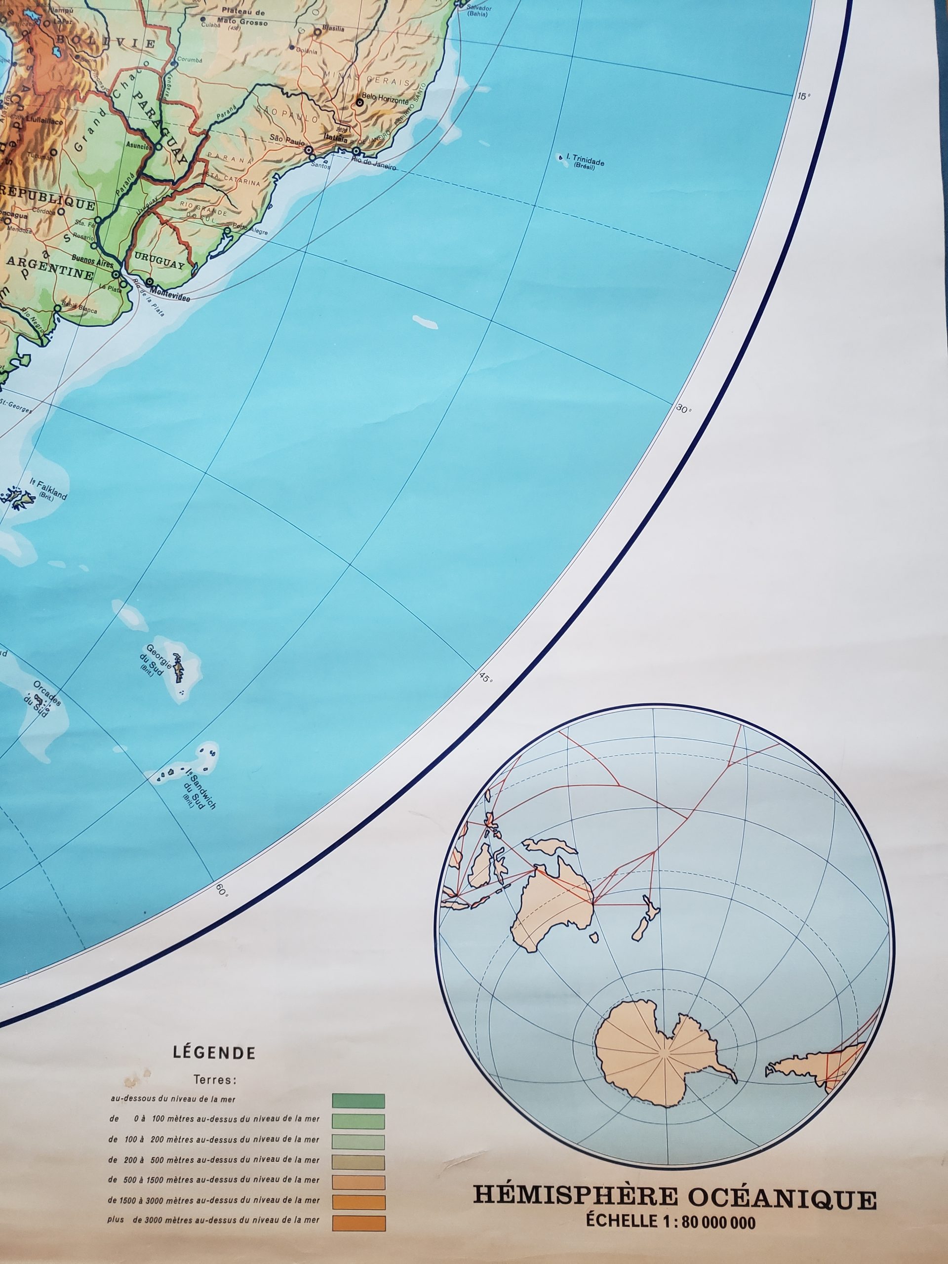 Carte Hémisphère Occidental – Image 3