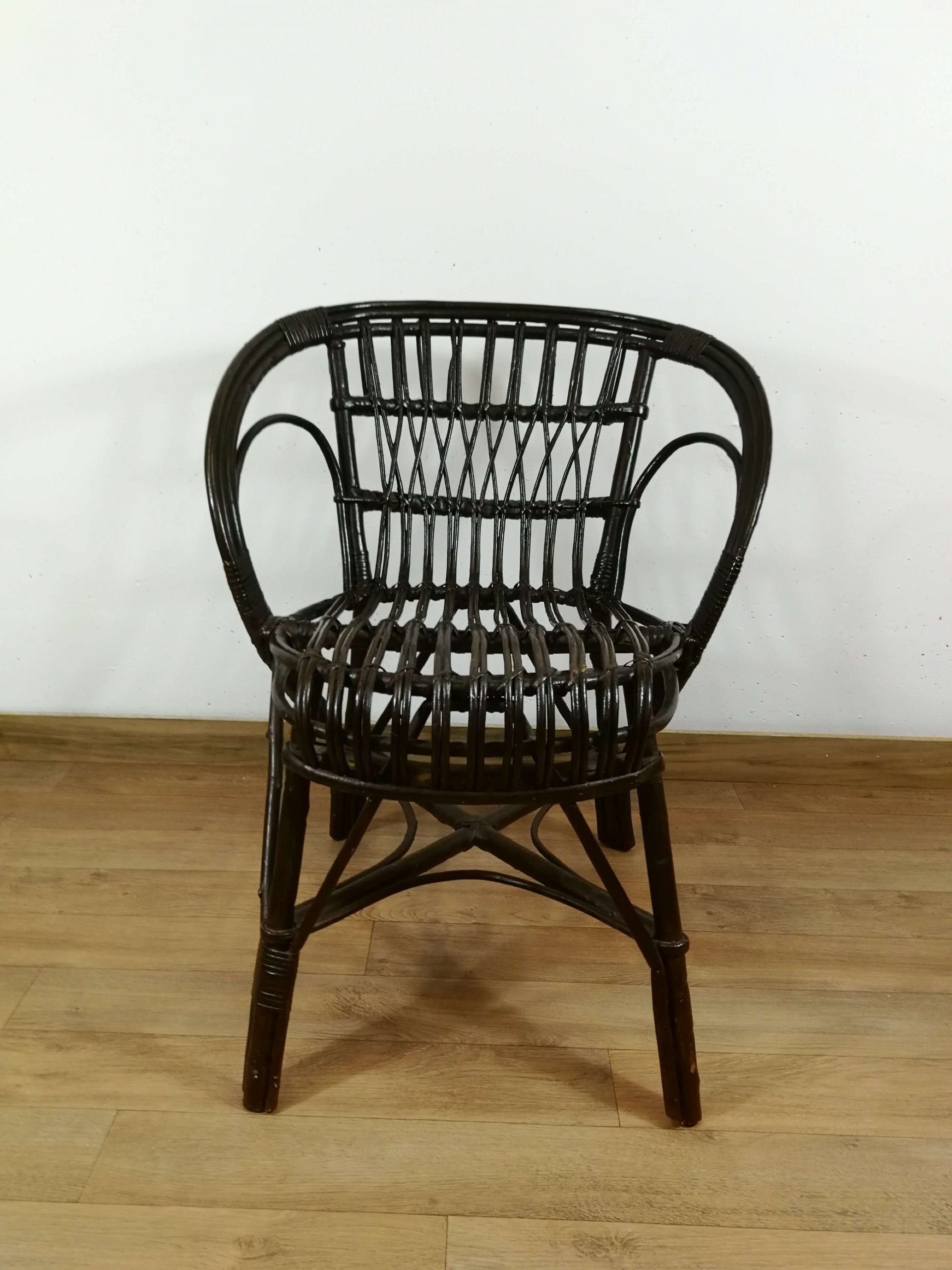 Petit fauteuil en rotin – Image 3