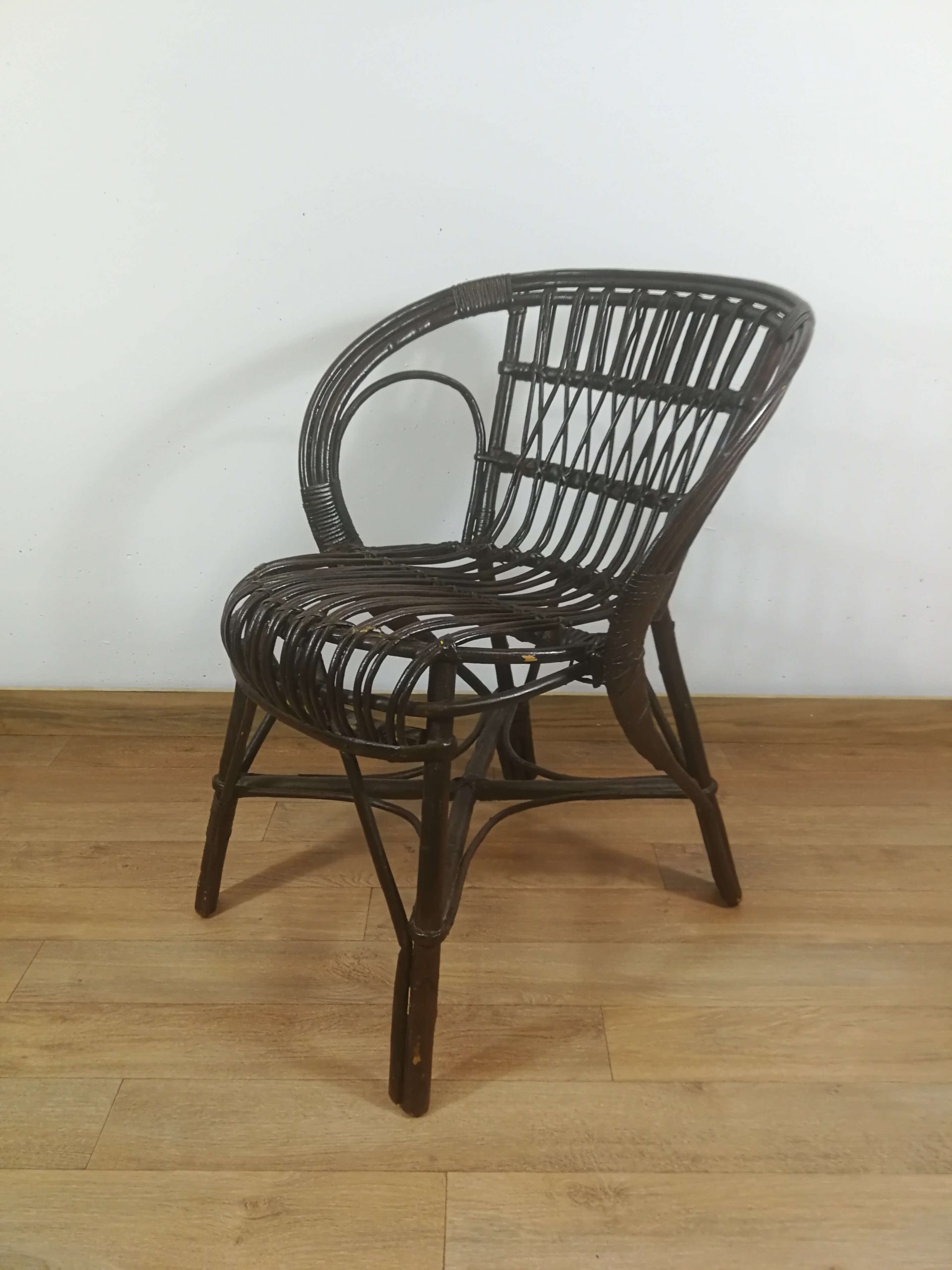 Petit fauteuil en rotin – Image 2