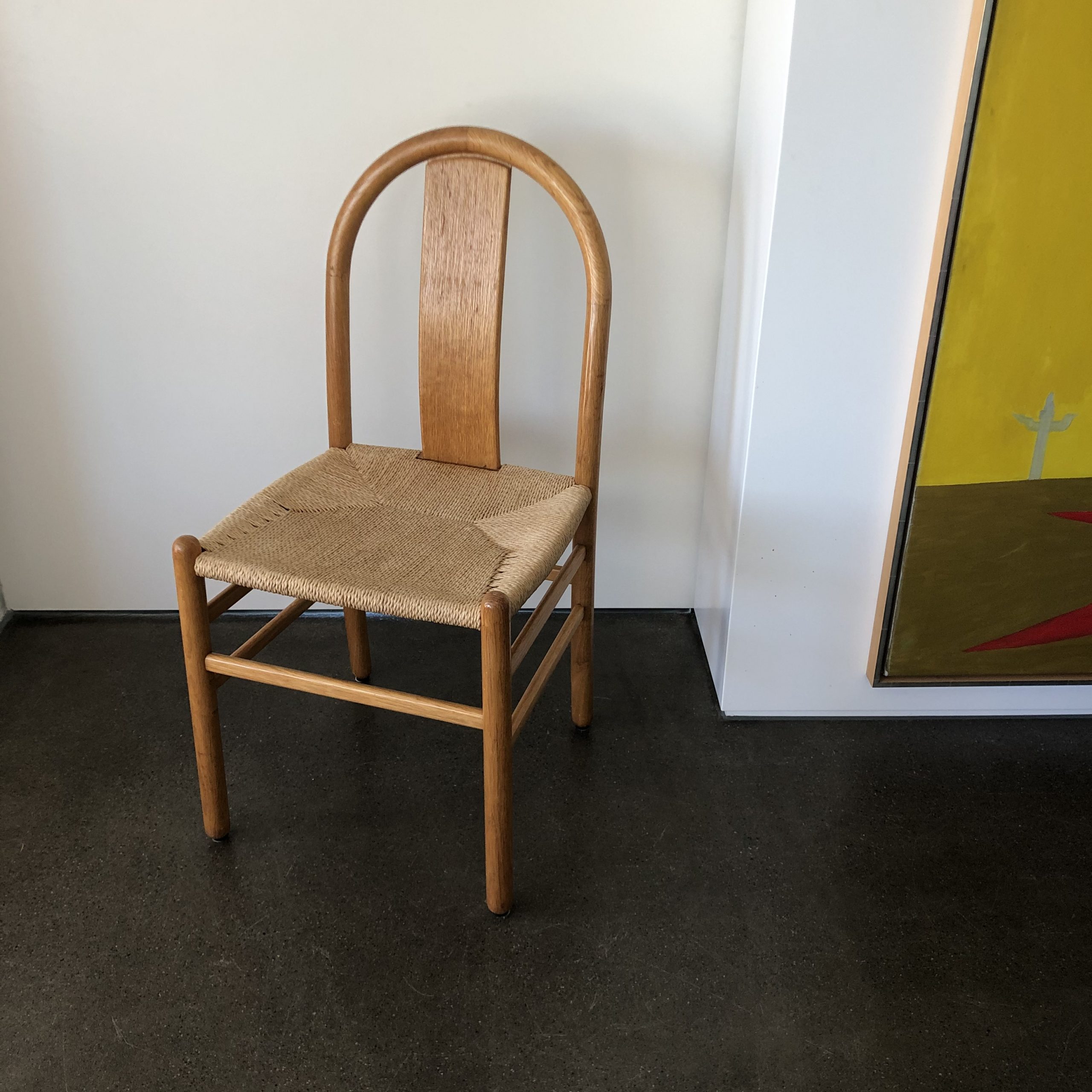 Chaises Annig Sarian. Années 80.