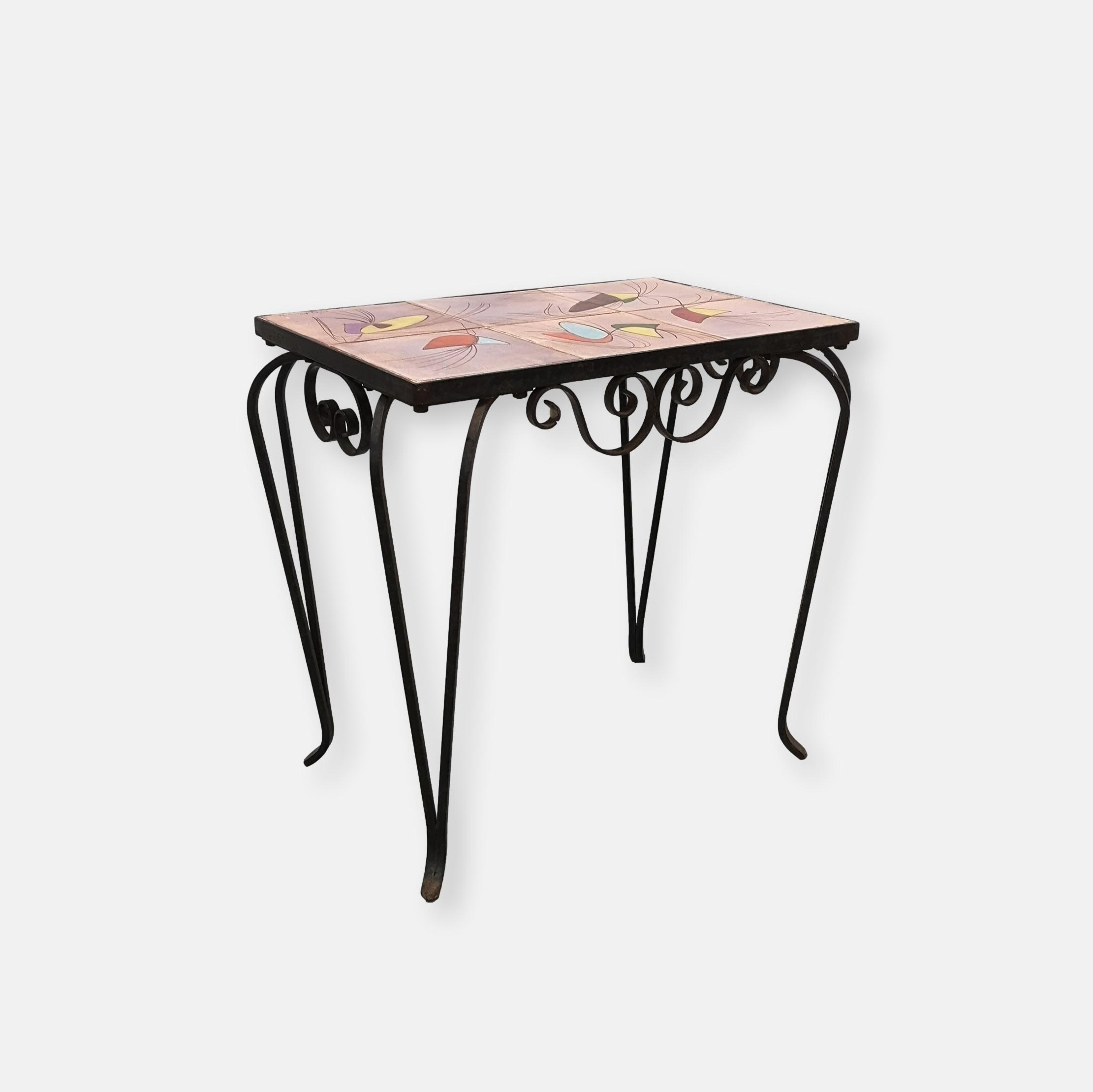 Table vintage catelles