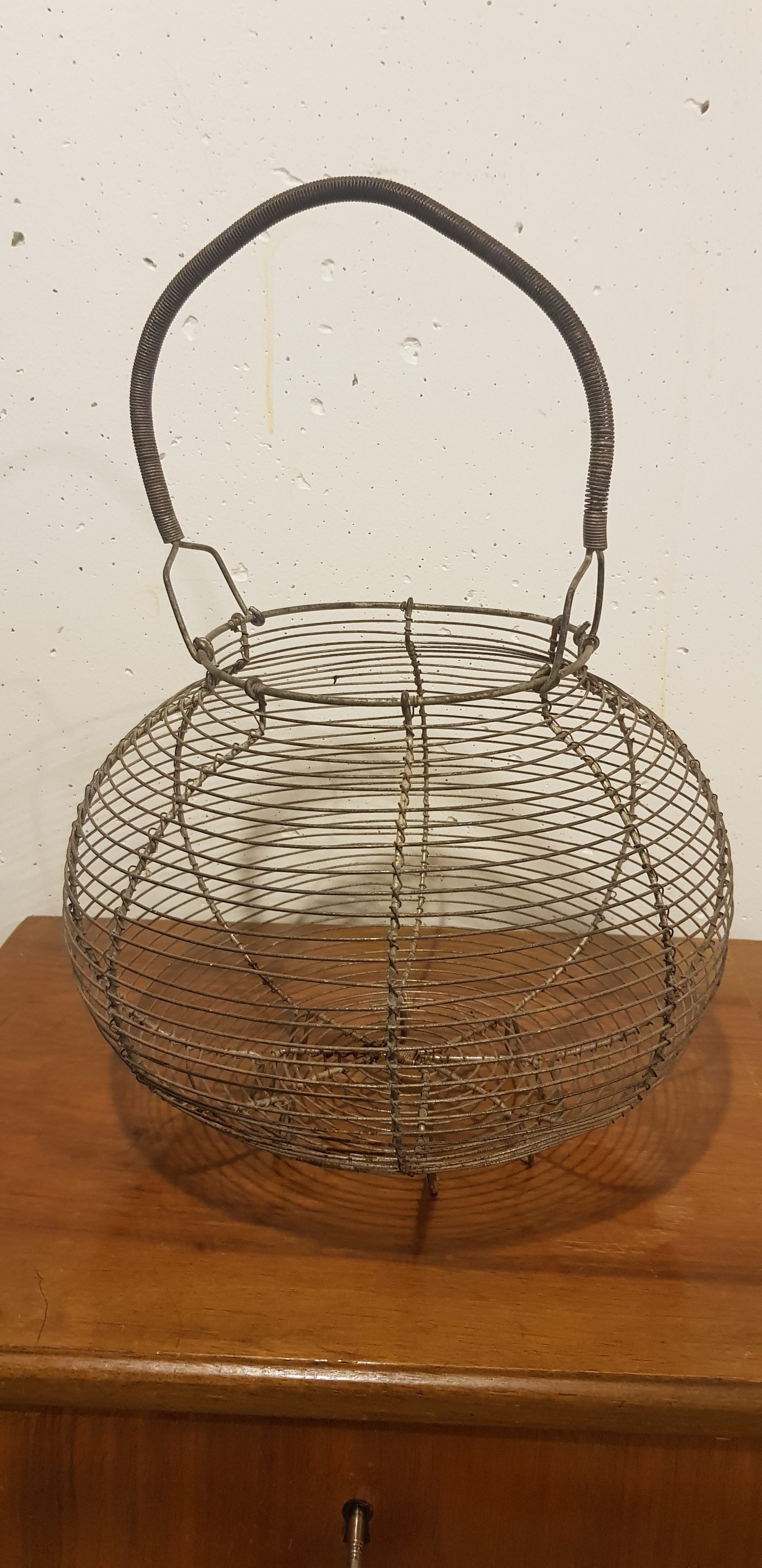 Grand panier en fil de fer – Bild 2