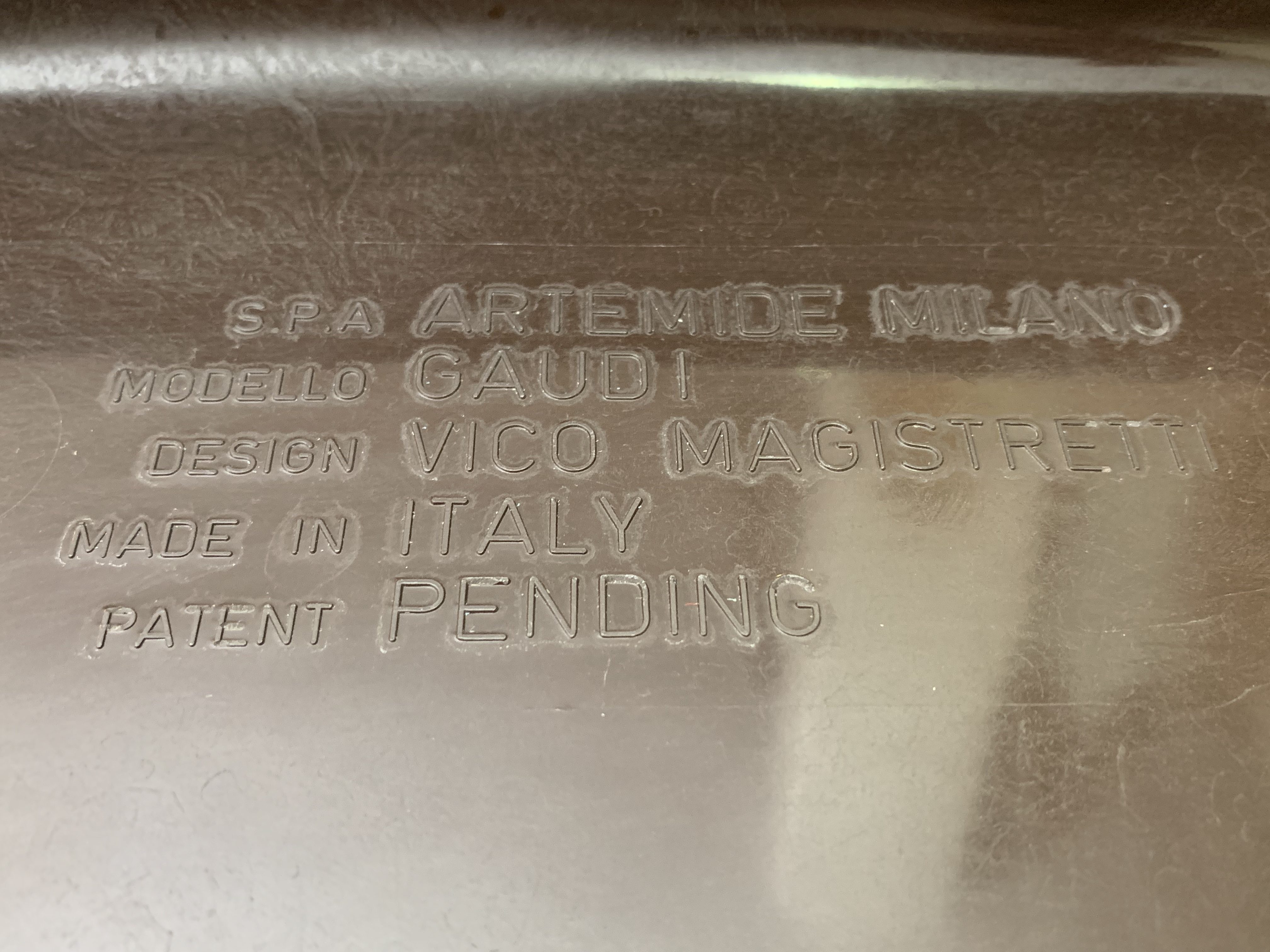 Gaudi chair par Vico Magistretti – Image 13