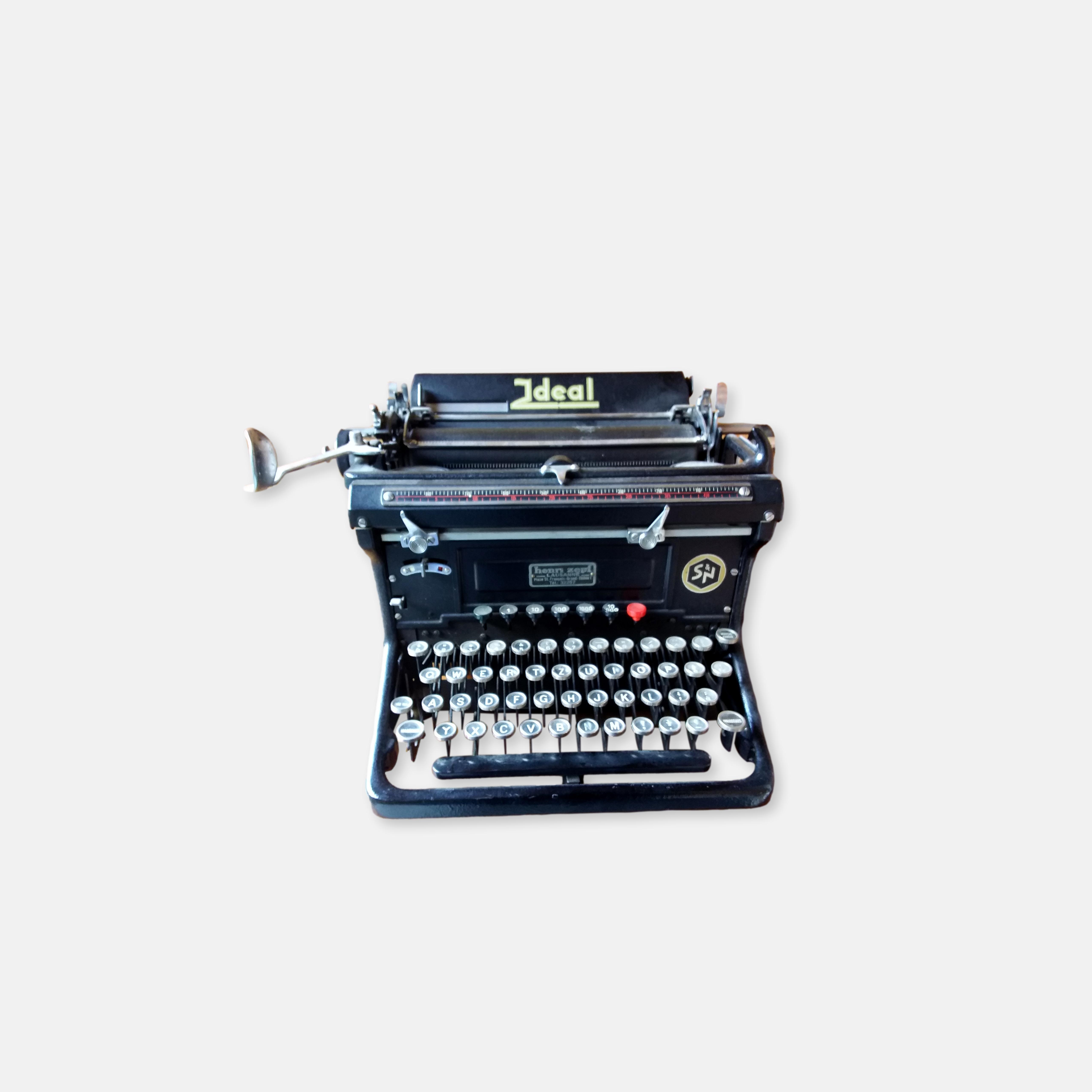 Machine à écrire S&N IDEAL