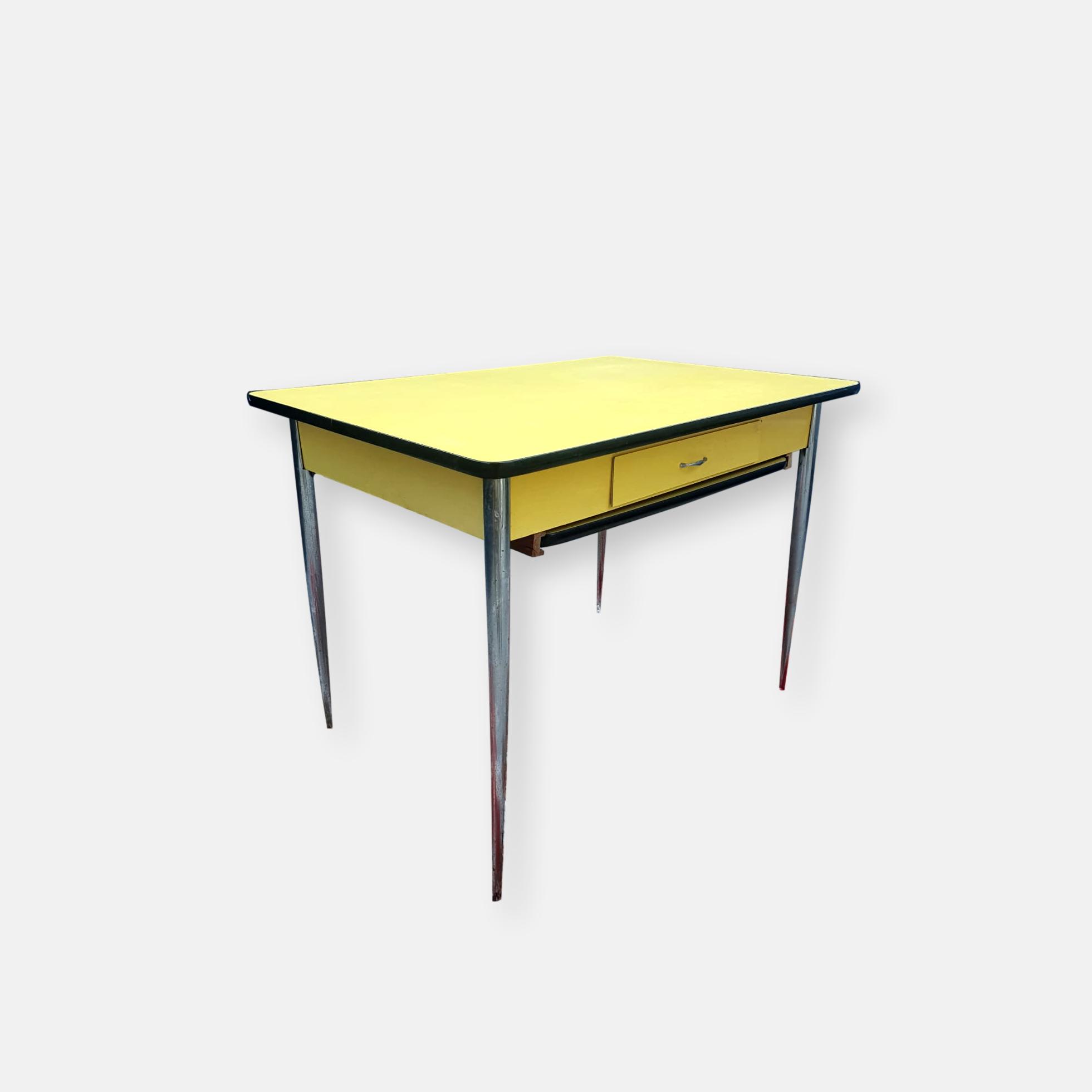 Table en formica 70s