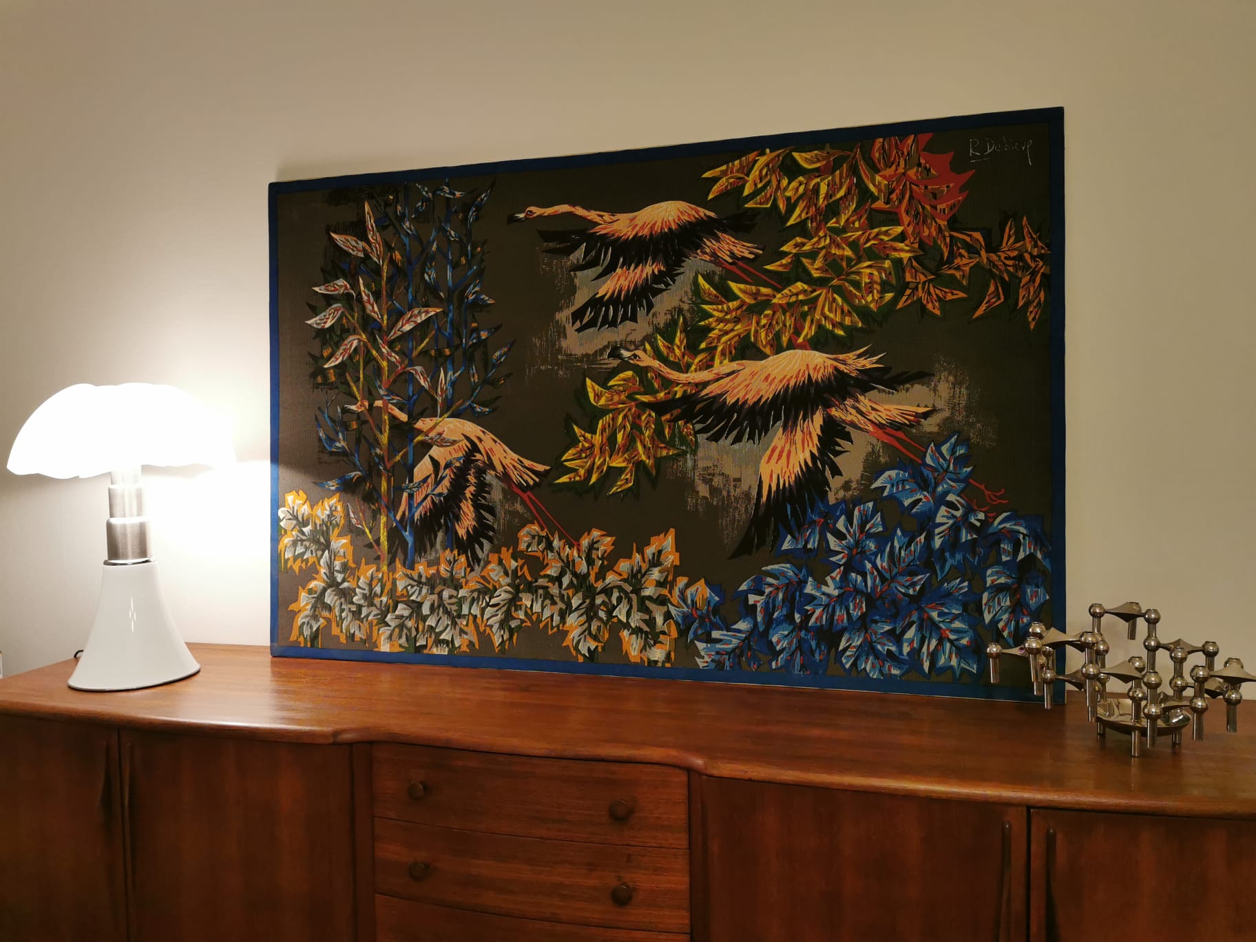 Grande tapisserie de Robert Debiève – Image 3