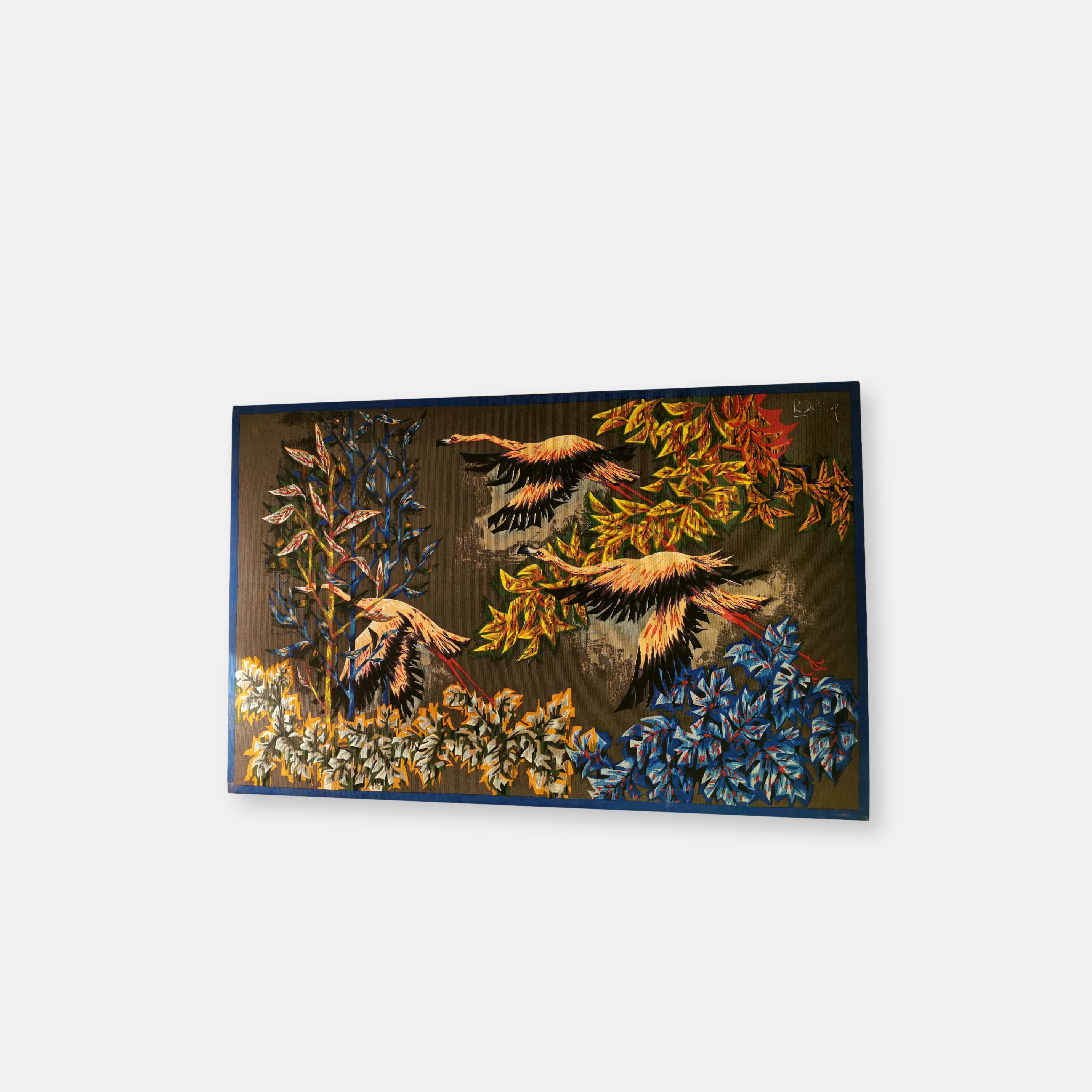 Grande tapisserie de Robert Debiève