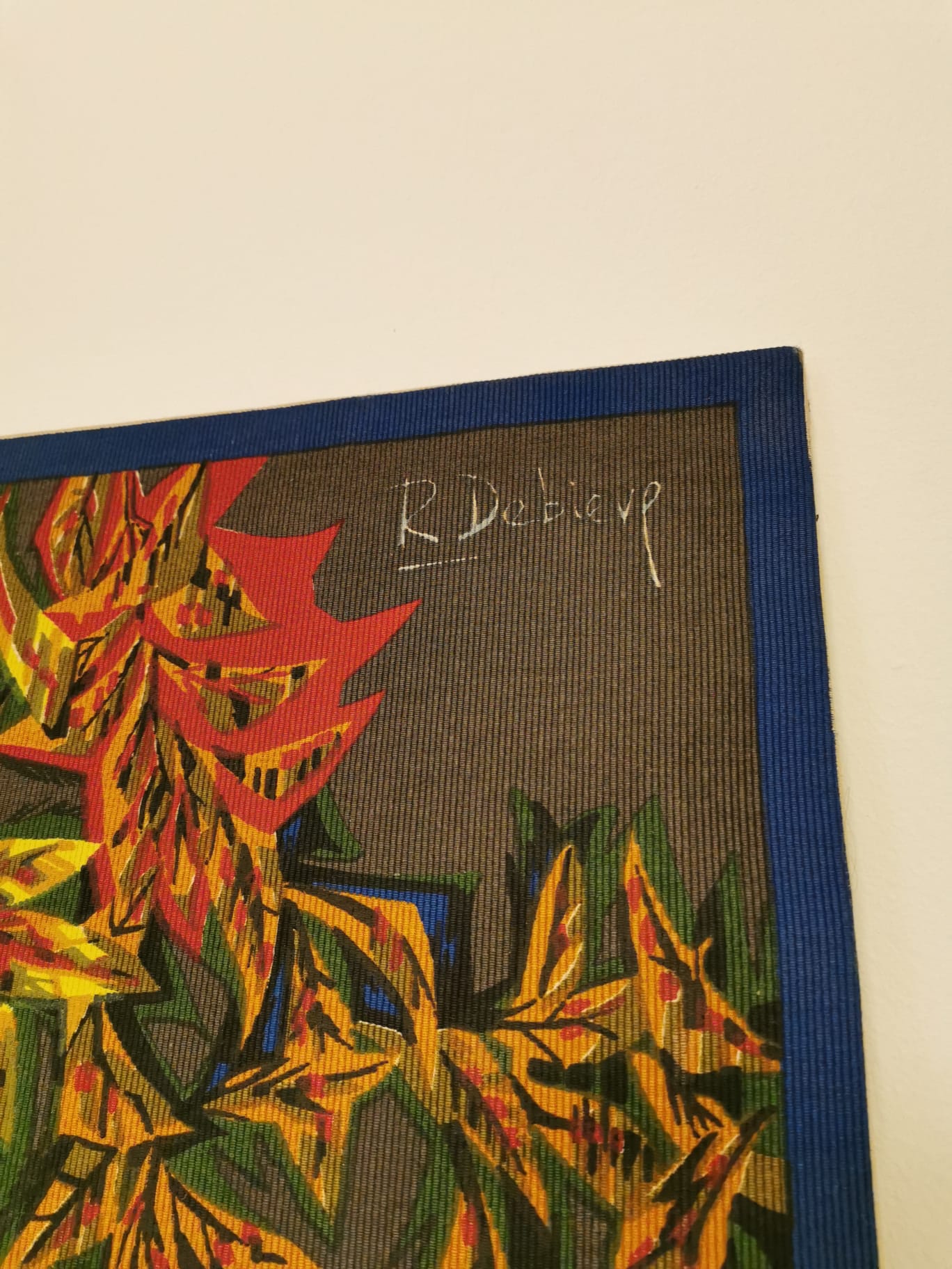 Grande tapisserie de Robert Debiève – Image 5