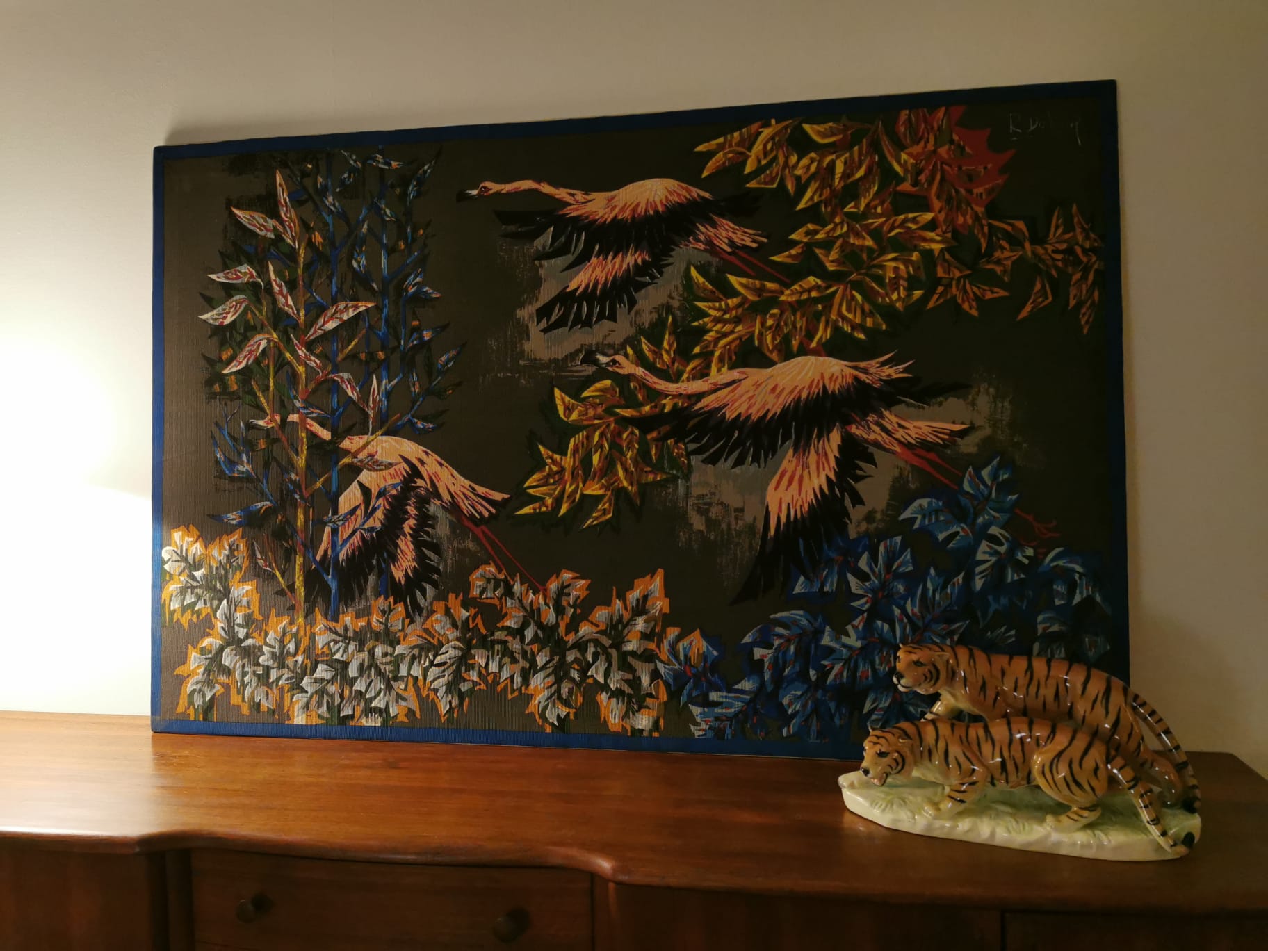 Grande tapisserie de Robert Debiève – Image 6