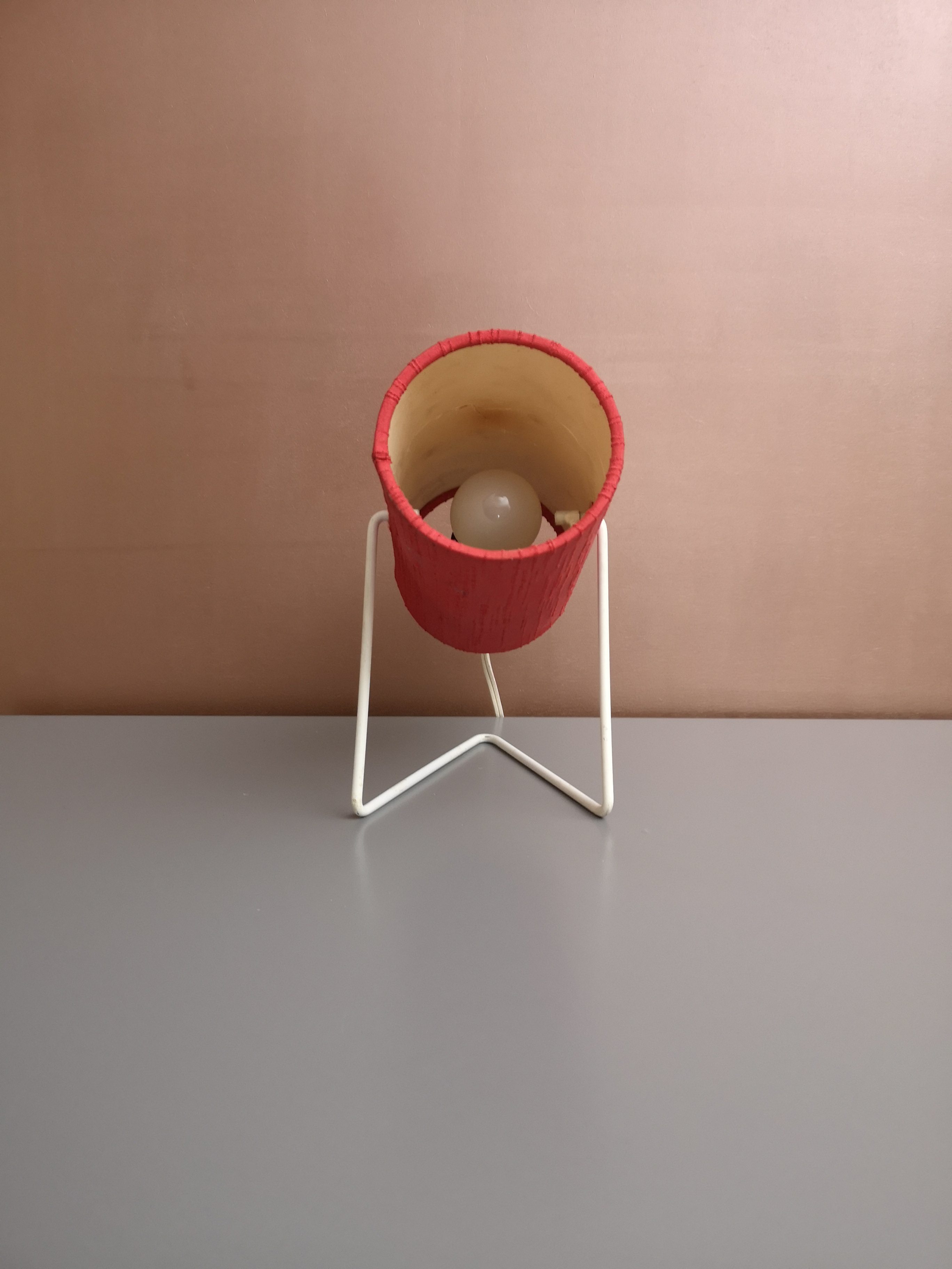 Lampe cocotte rouge – Image 4