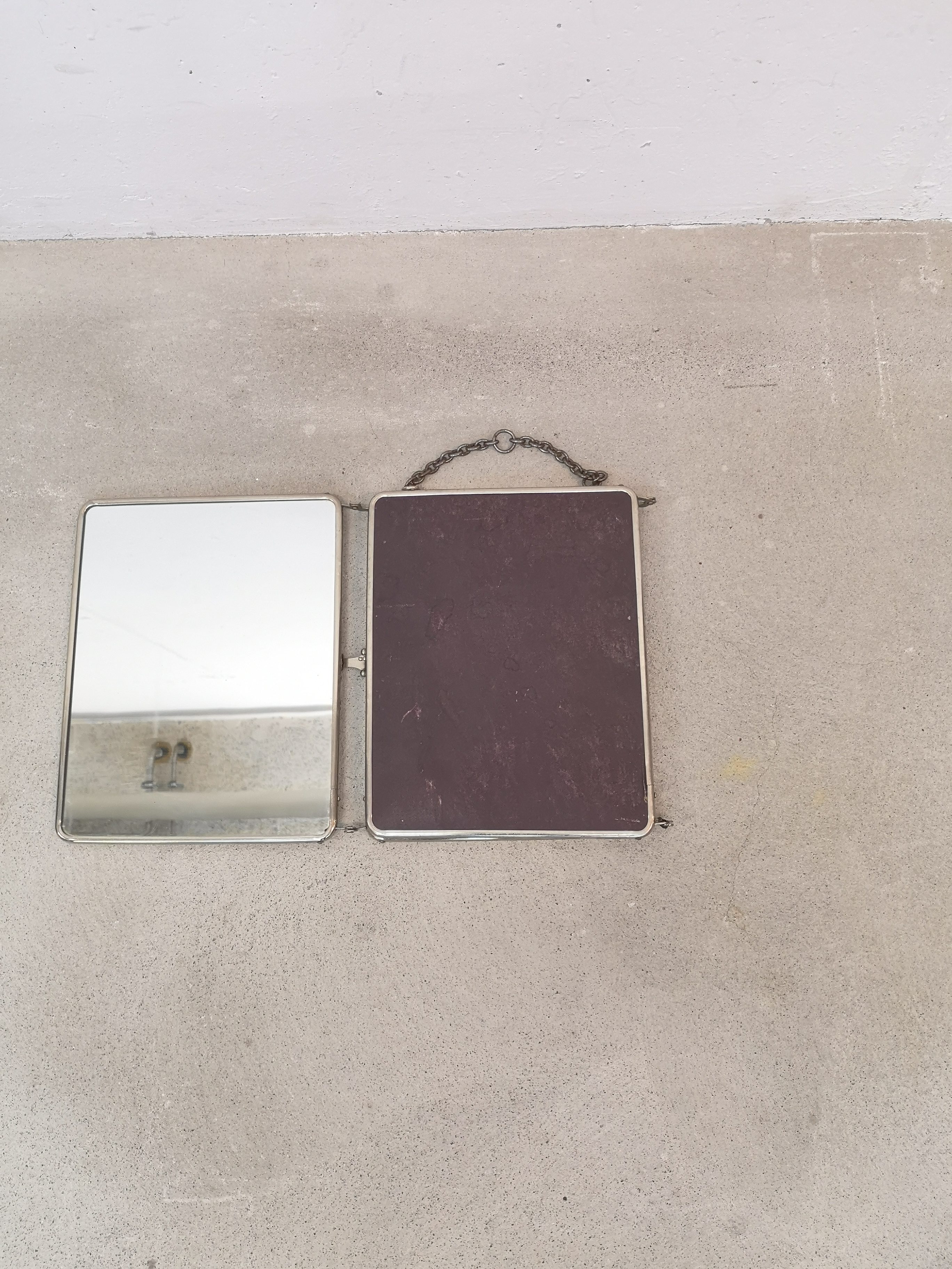 Miroir de barbier triptyque – Image 4