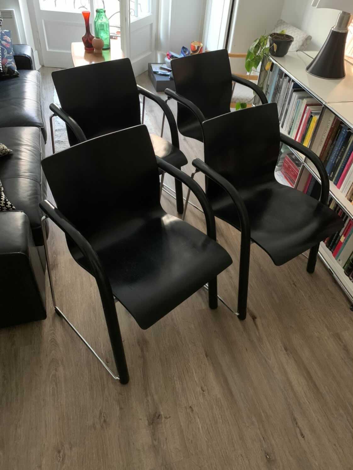 Lot de 4 fauteuils S320 pour Thonet – Bild 2
