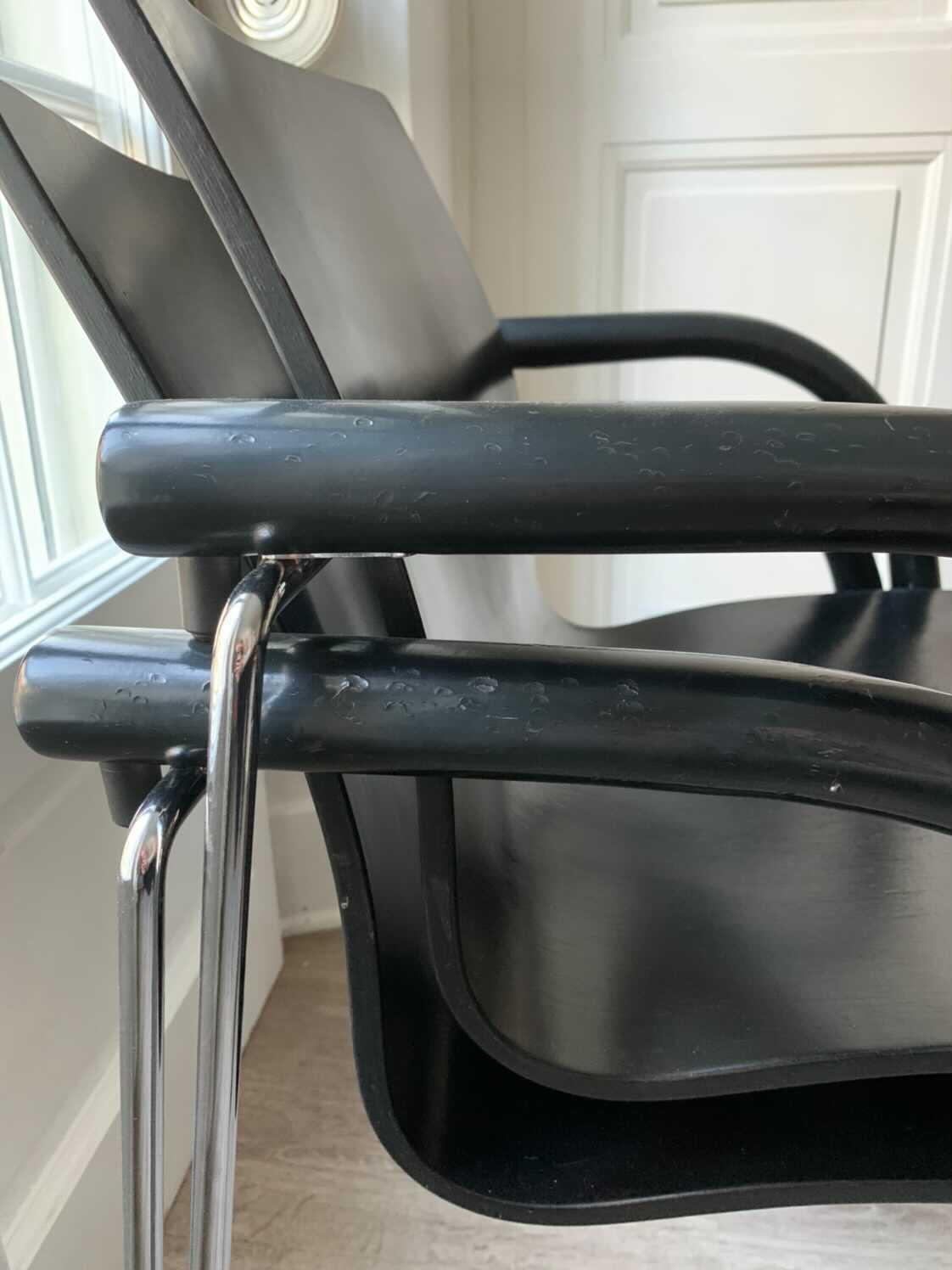 Lot de 4 fauteuils S320 pour Thonet – Bild 7