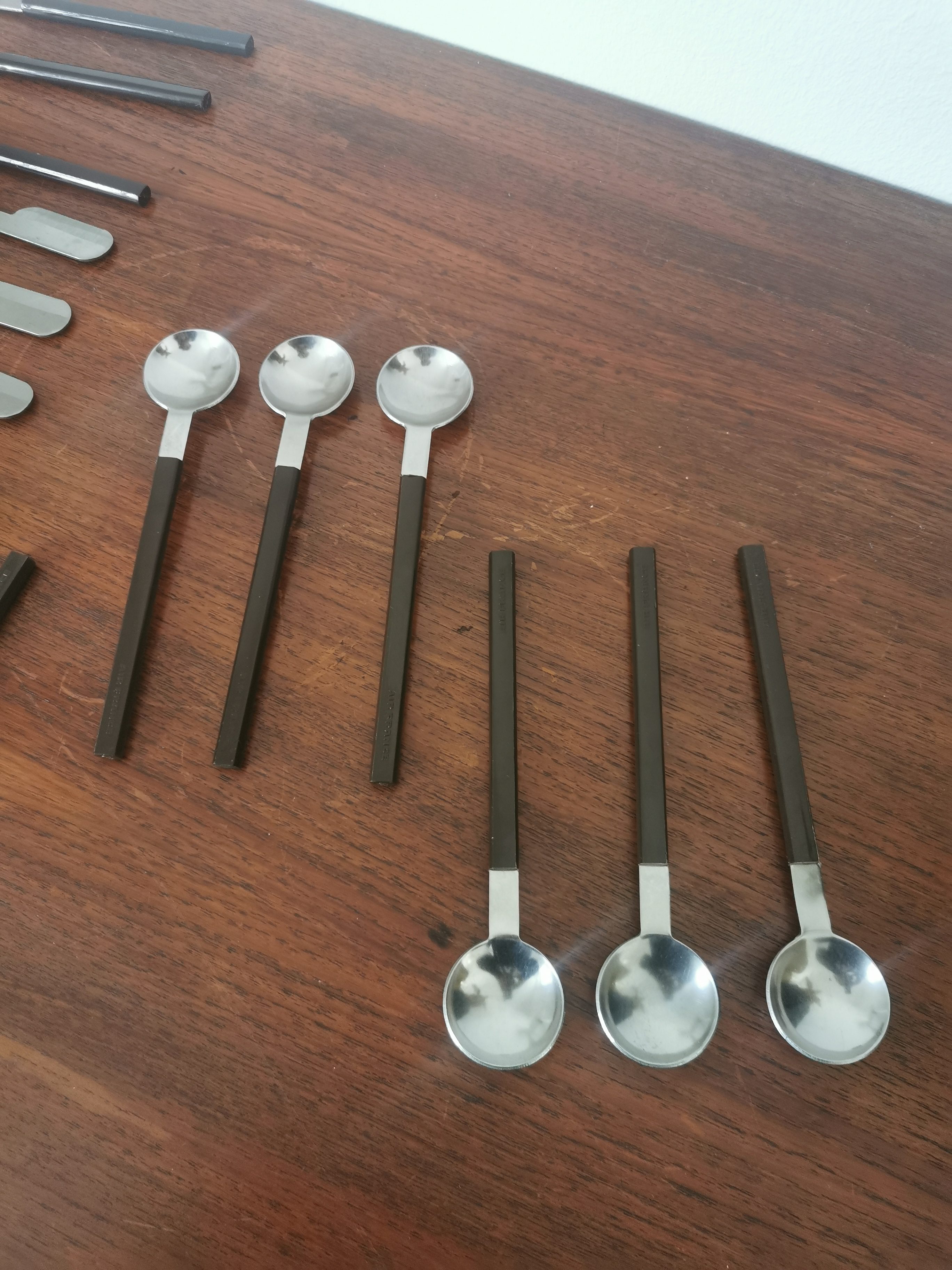 Couverts gris AIR FRANCE 70s (18 pièces) – Image 4