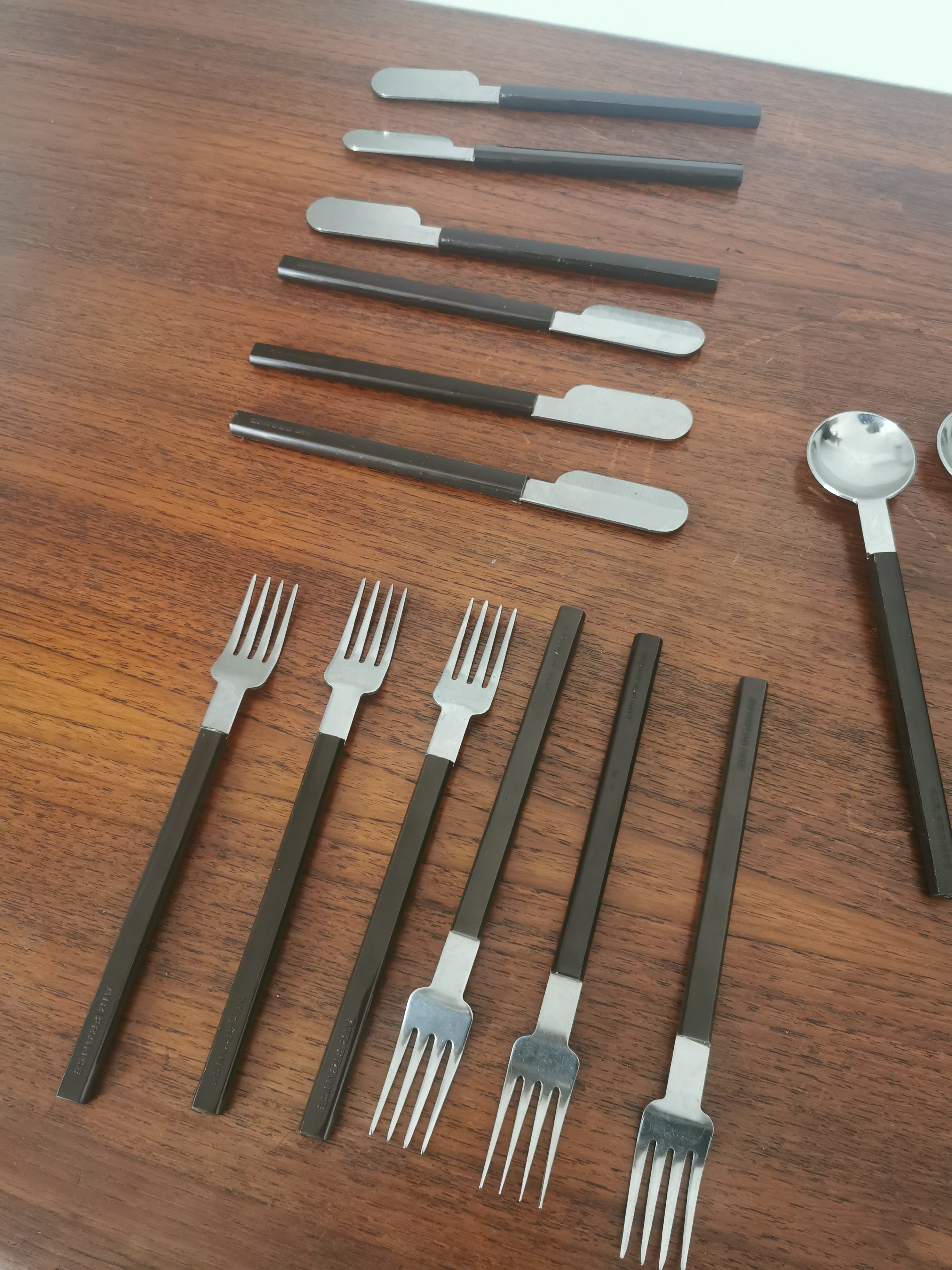 Couverts gris AIR FRANCE 70s (18 pièces) – Image 5