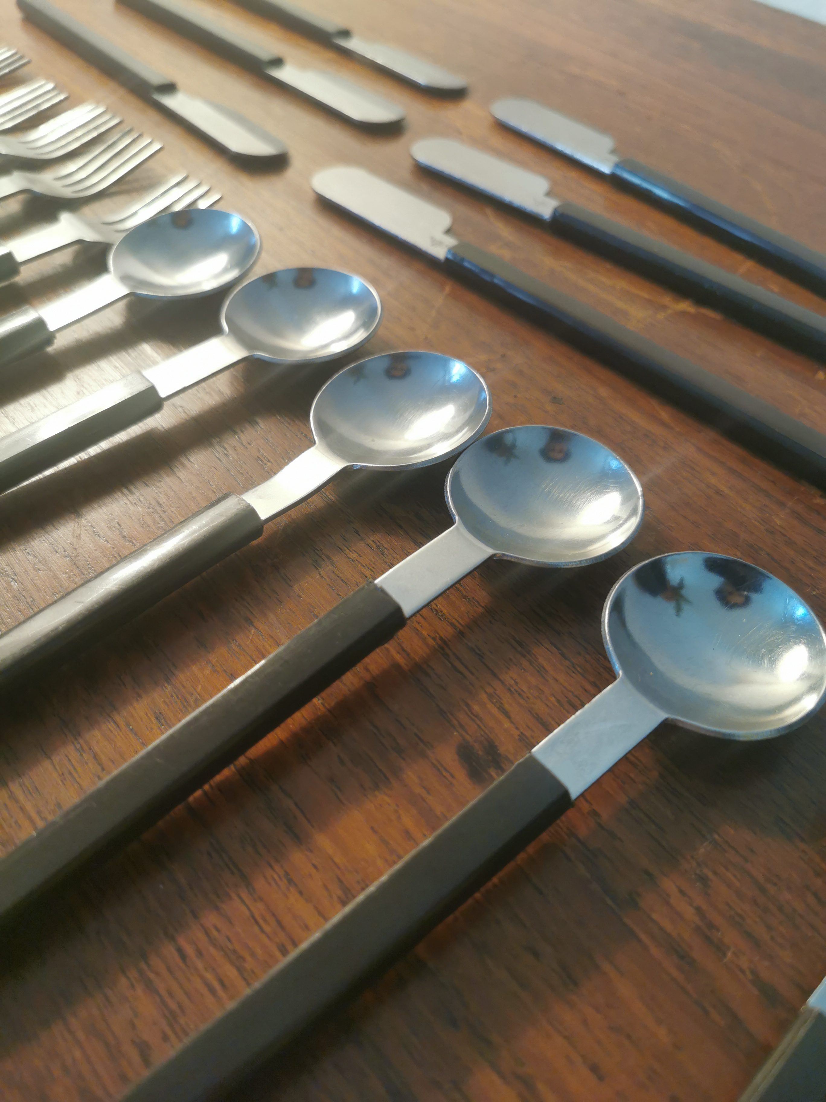 Couverts gris AIR FRANCE 70s (18 pièces) – Image 8