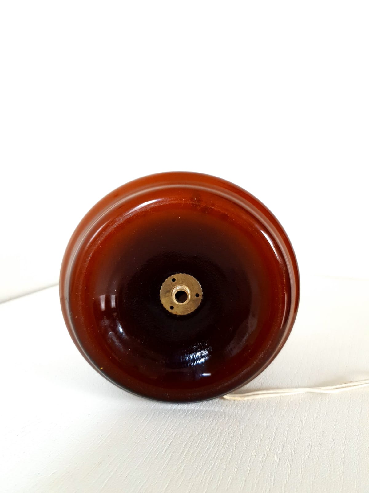 Lampe en verre 70s – Image 5