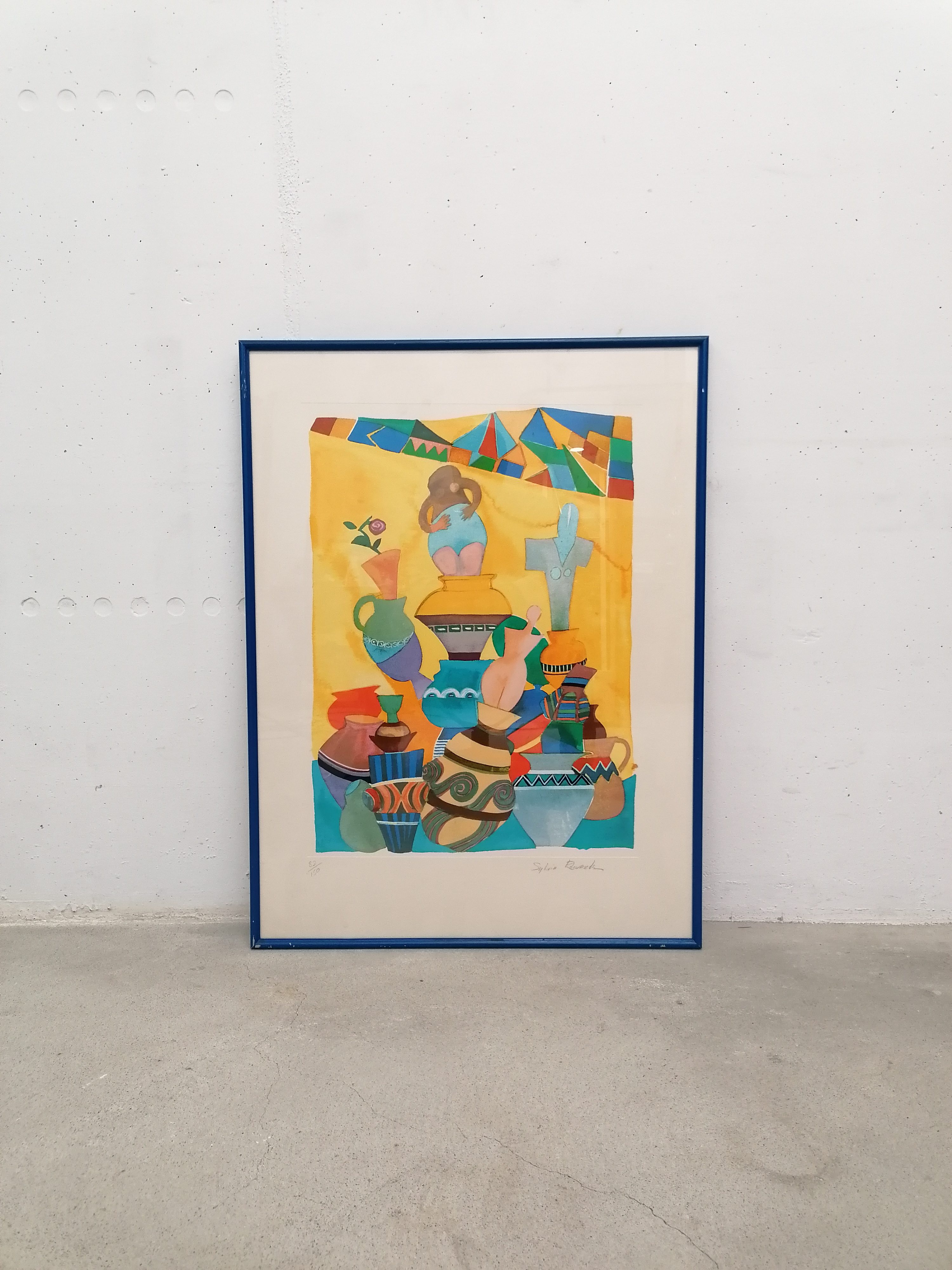 Lithographie numérotée Sylvia Edwards – Image 2