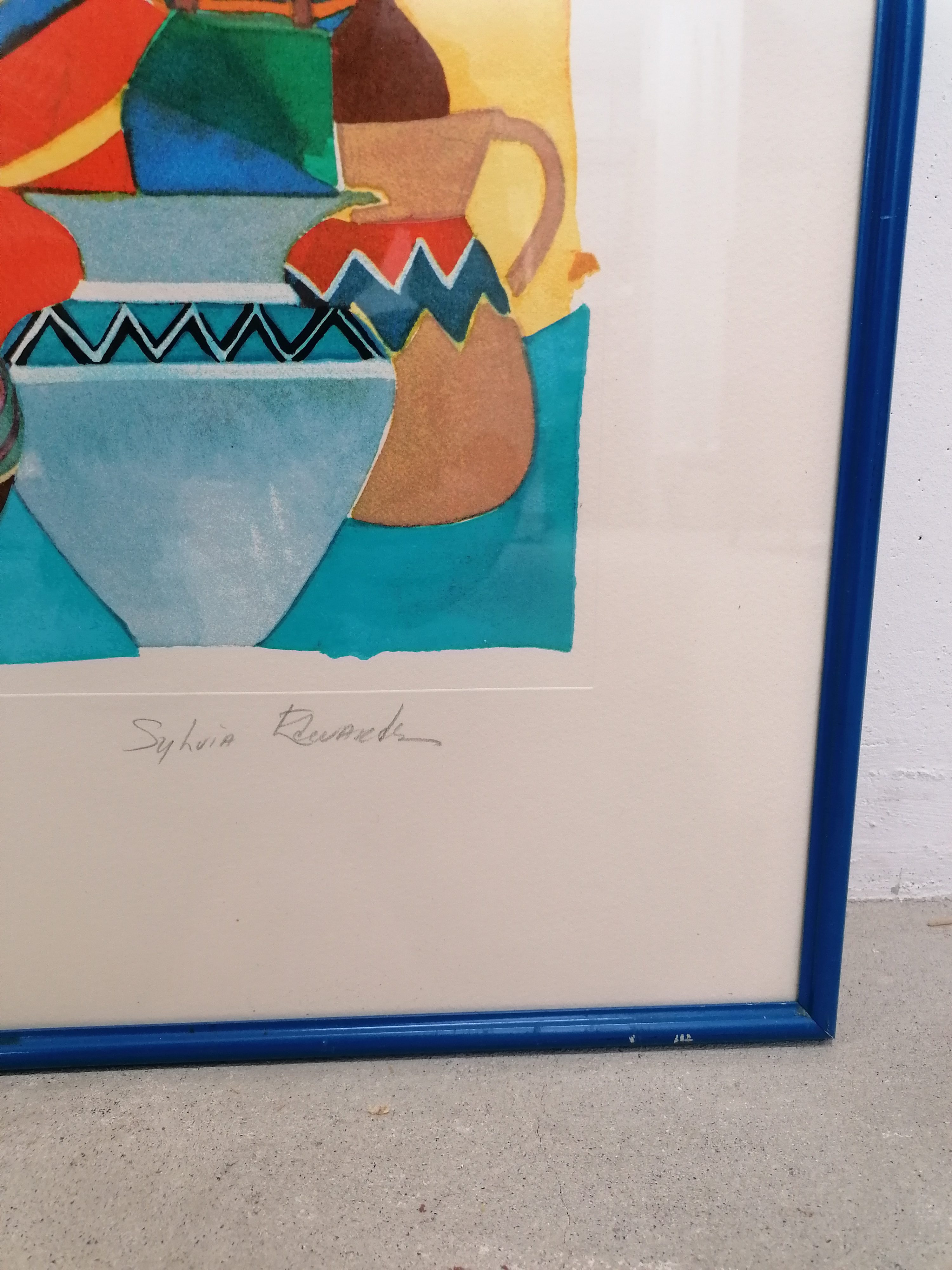 Lithographie numérotée Sylvia Edwards – Image 4