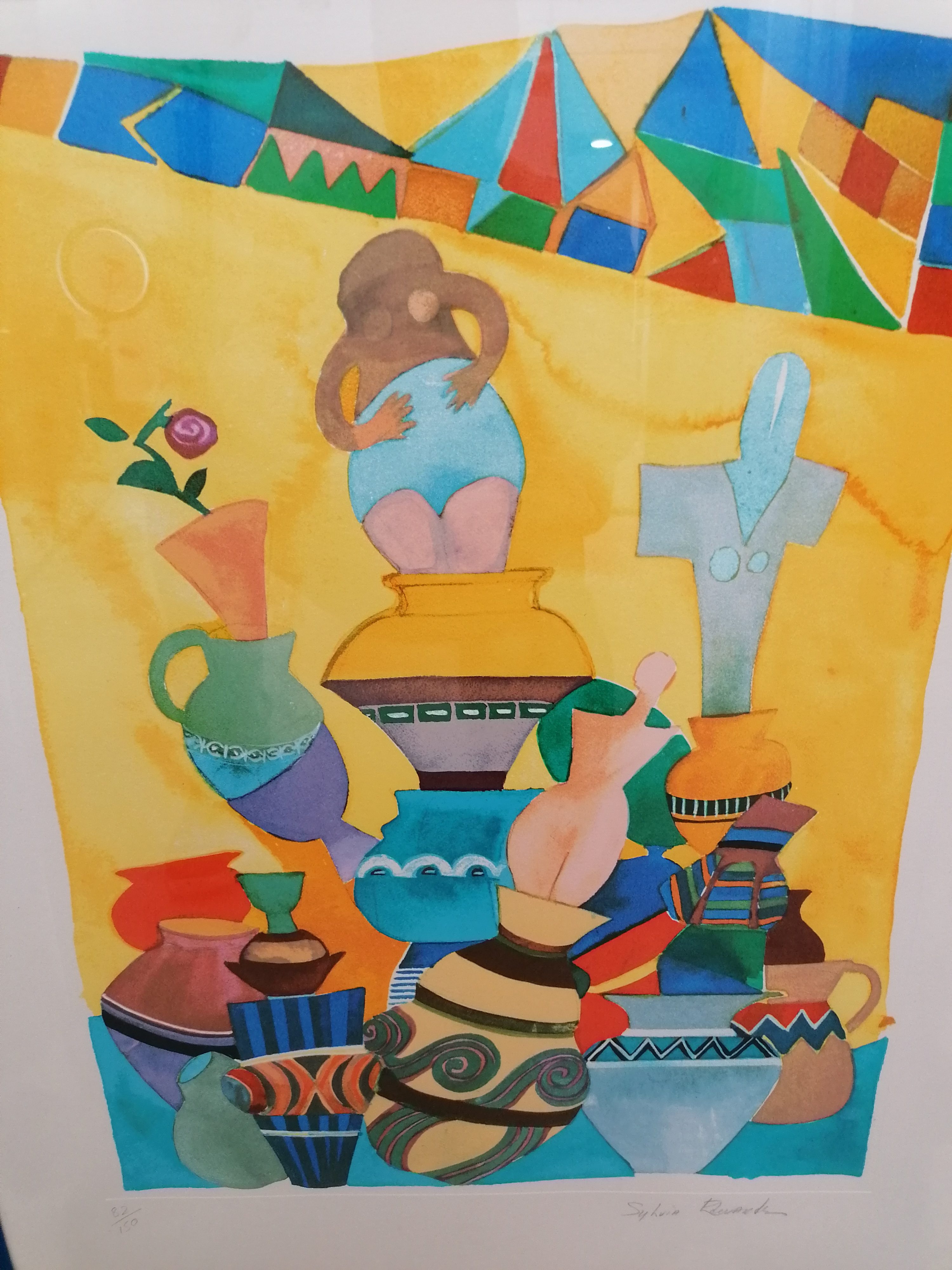 Lithographie numérotée Sylvia Edwards – Image 5