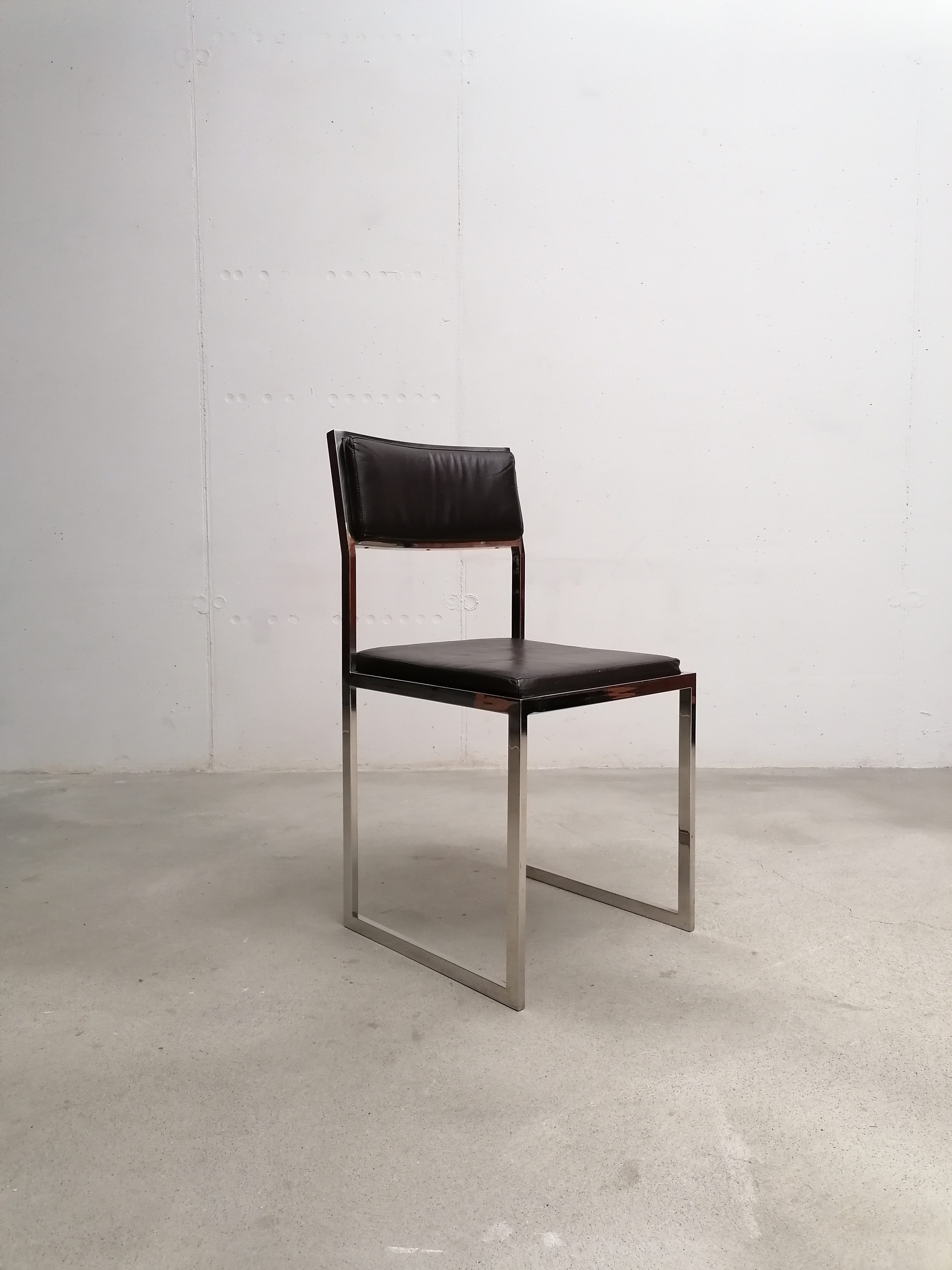 Chaise métal chromé – Image 3