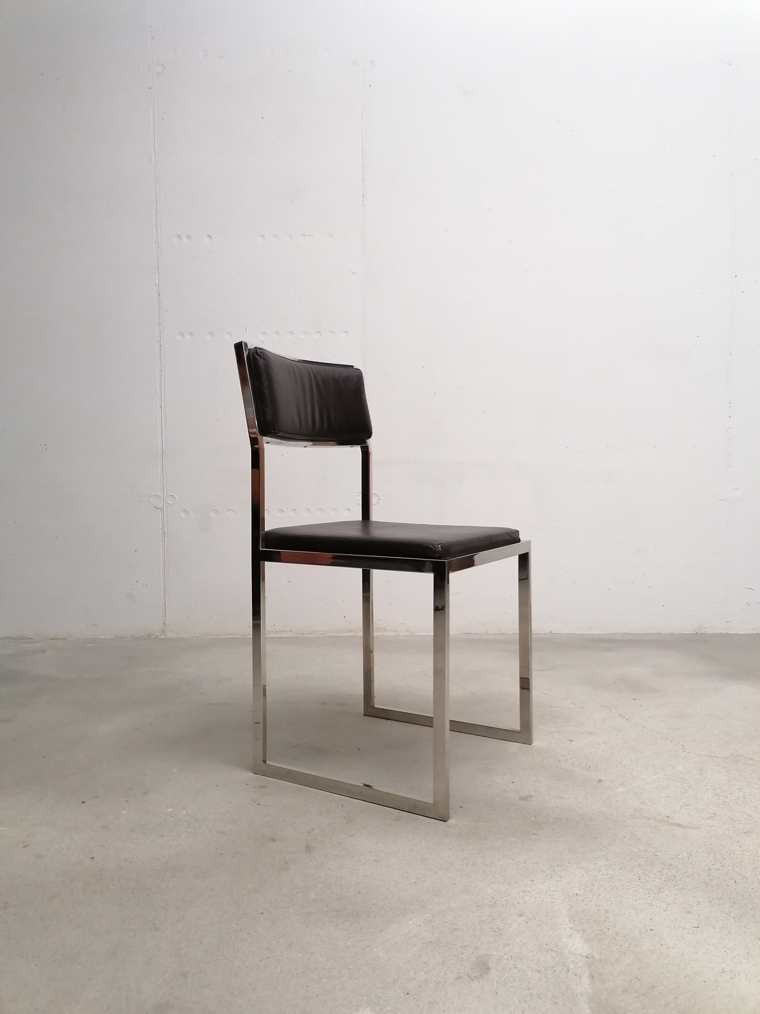 Chaise métal chromé – Image 2