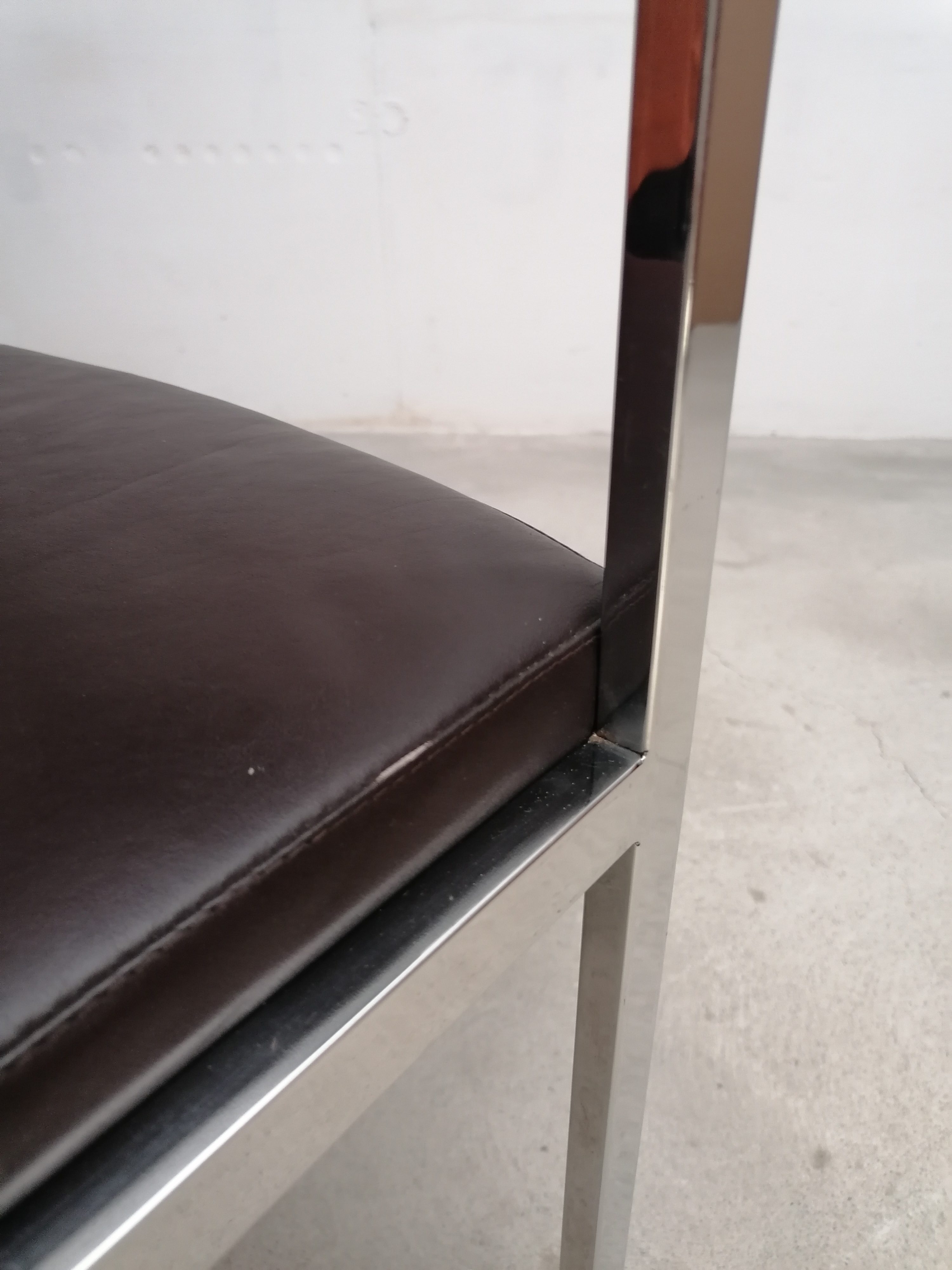 Chaise métal chromé – Image 16