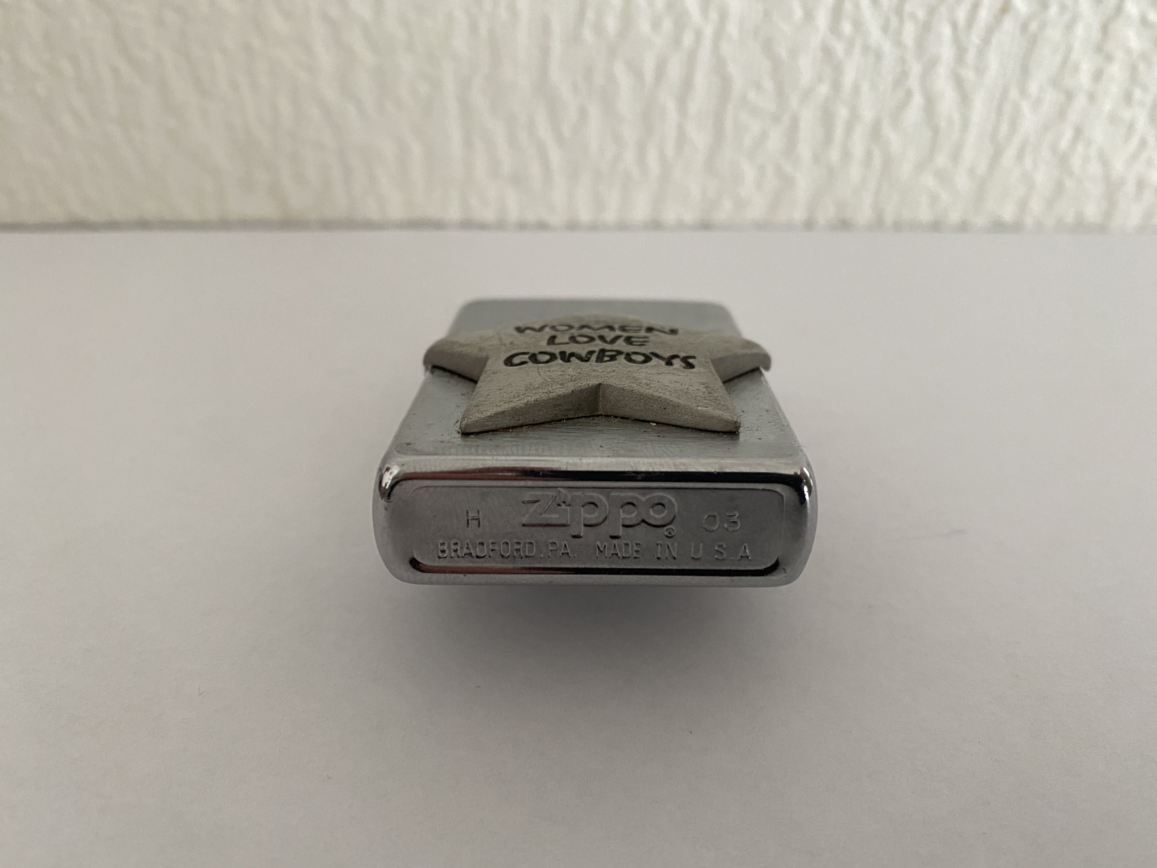 Briquet, Zippo "women love cowboys" – Bild 9