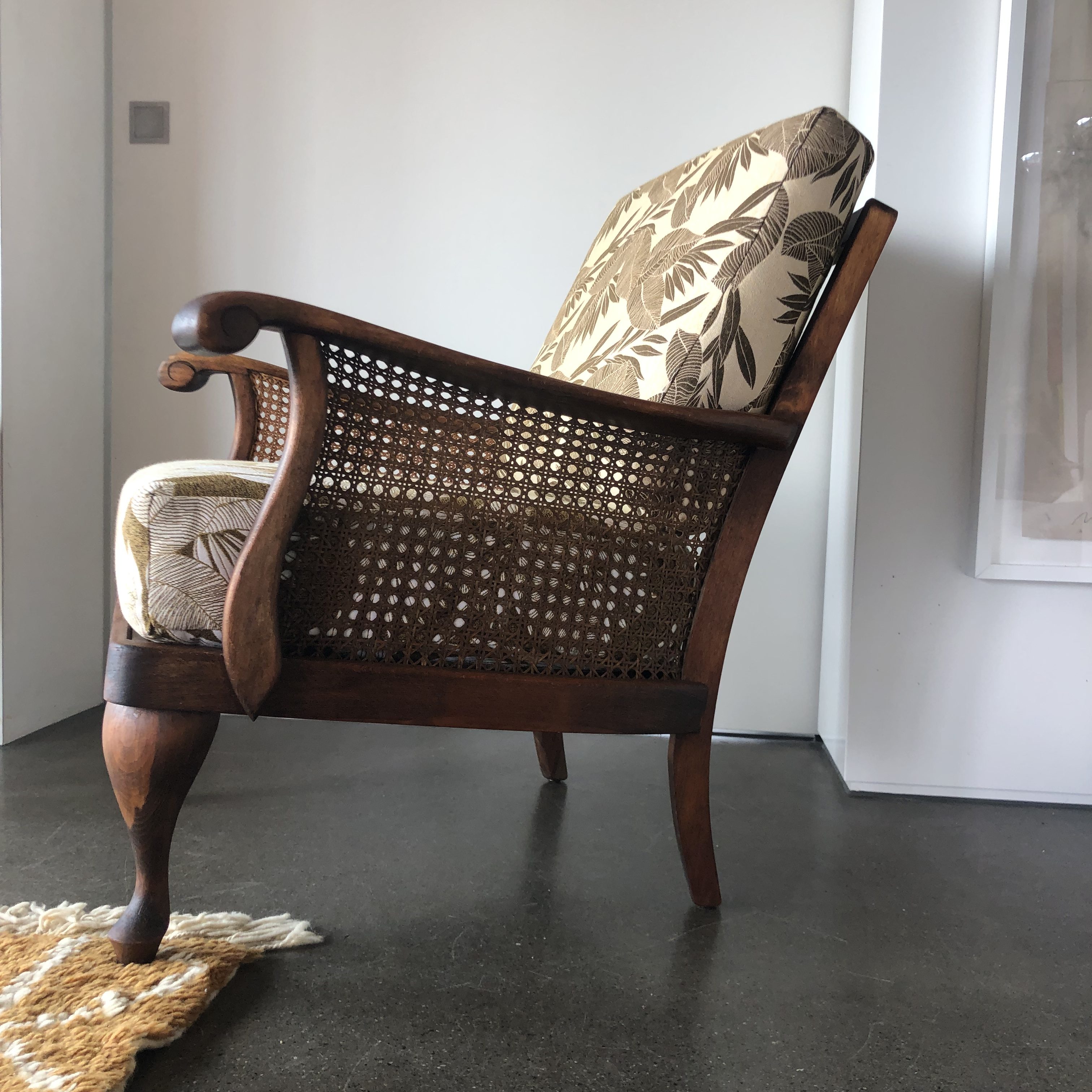 Fauteuil anglais de style Chippendale – Image 3