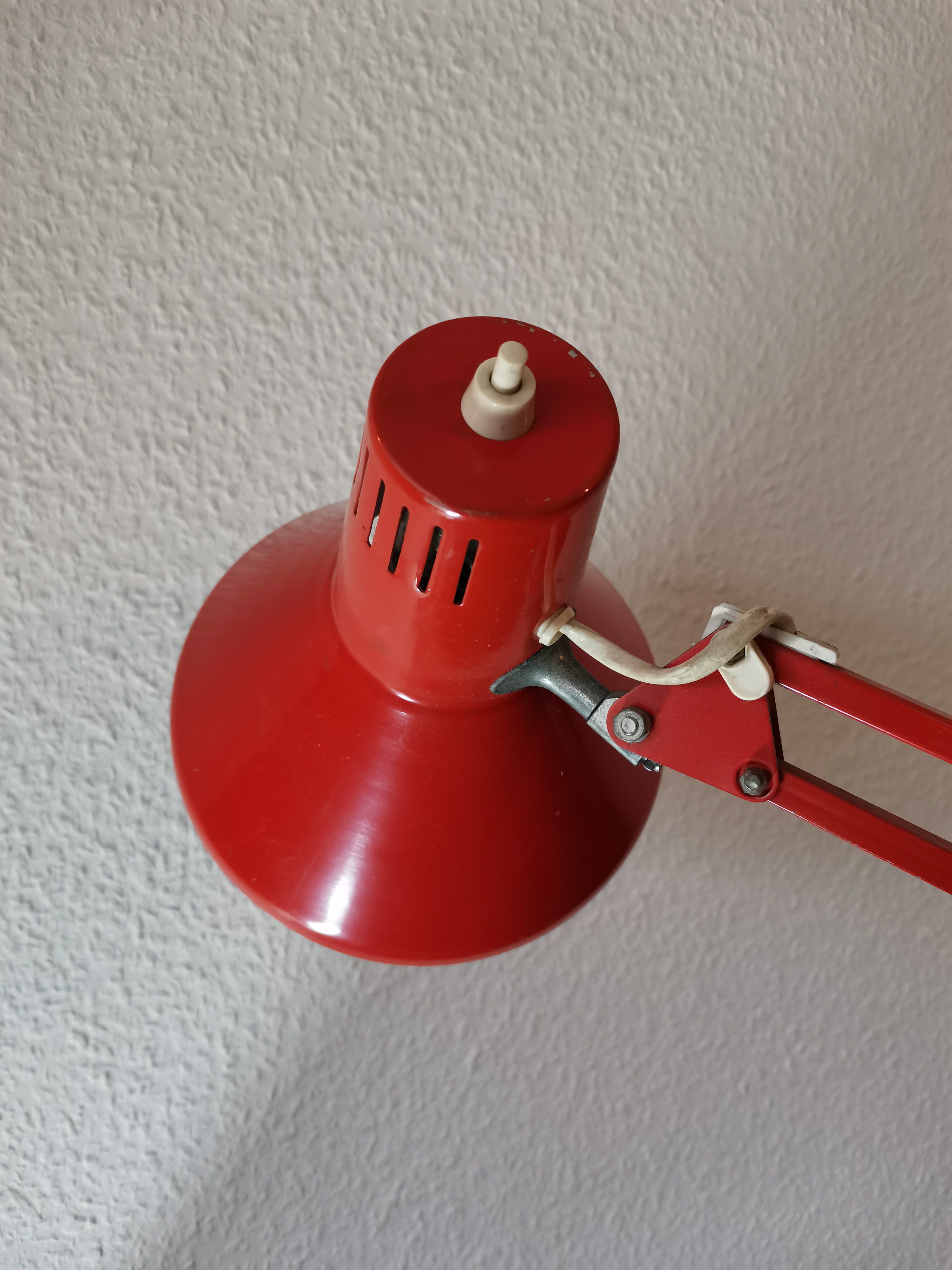 Lampe d'architecte orange – Image 4