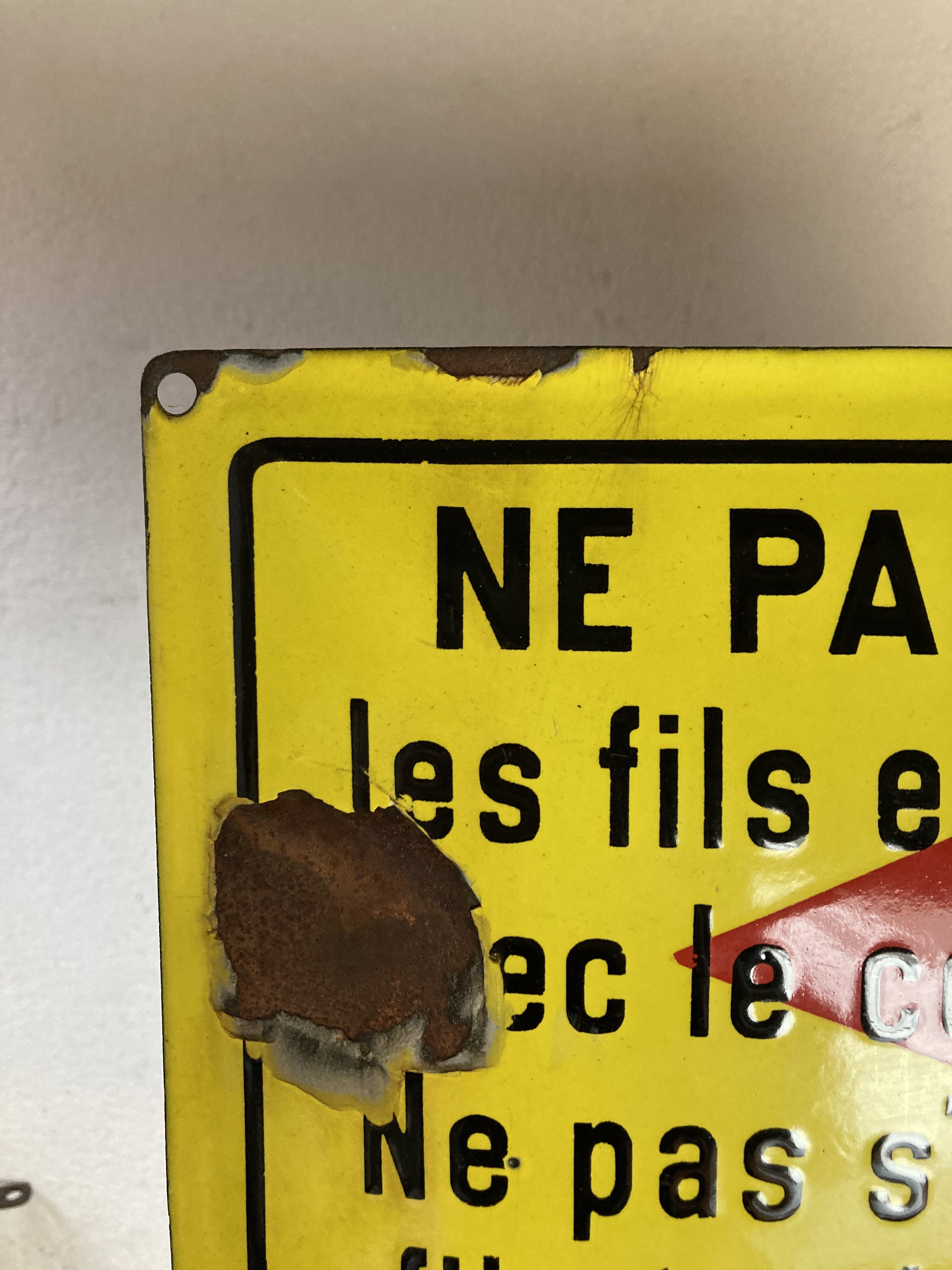 Plaque émaillée – Bild 5