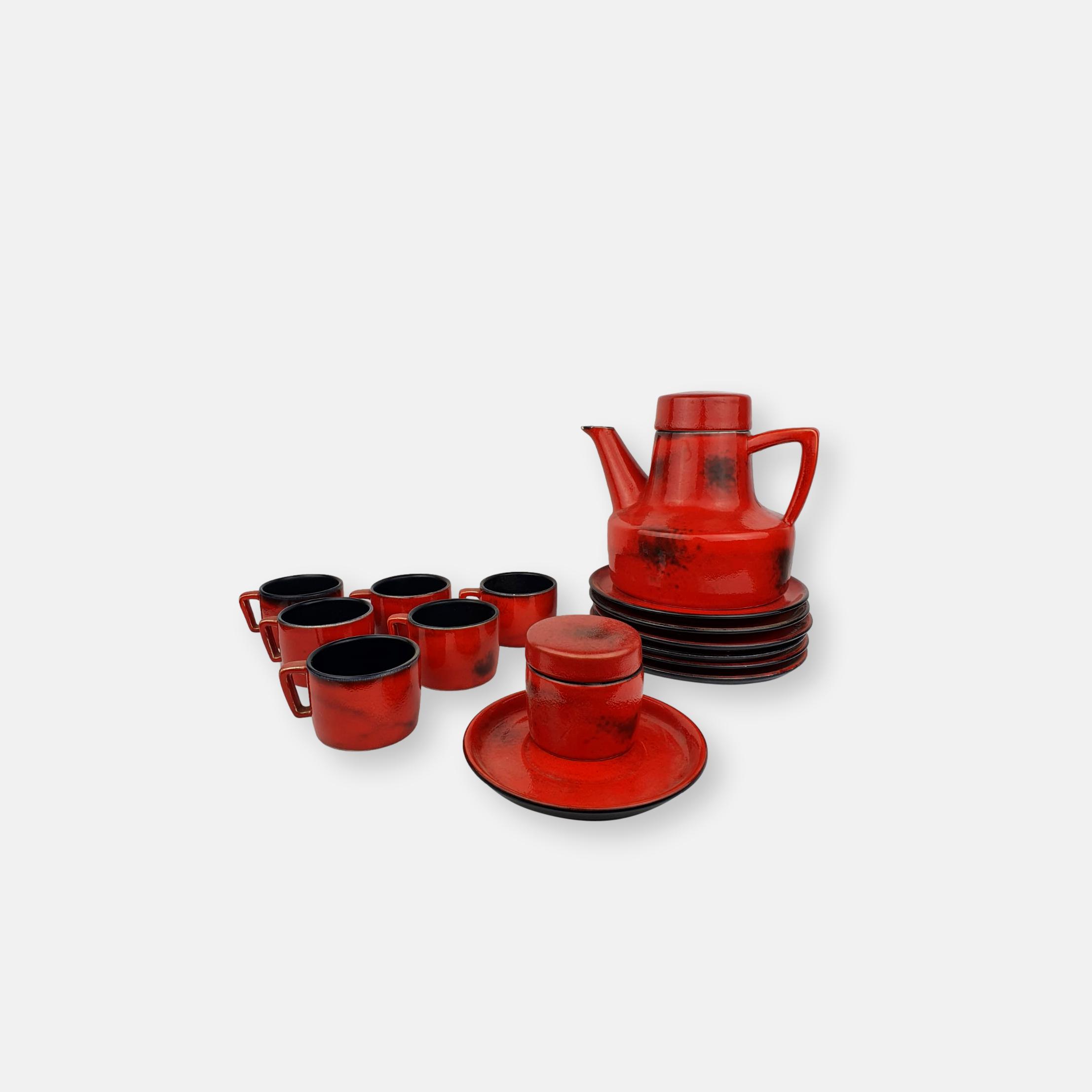 Service à café W. Germany 70s