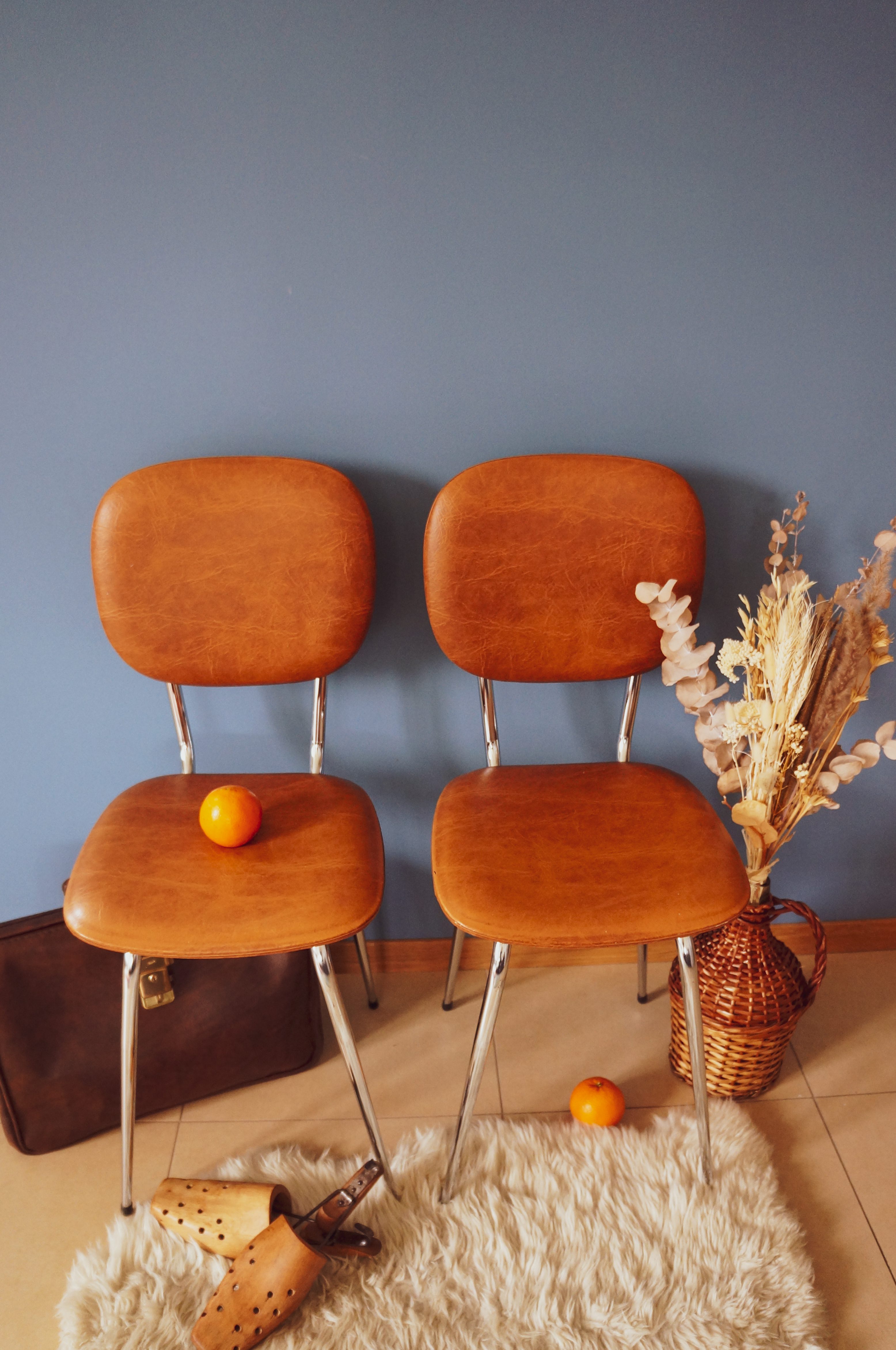 Paire de chaises en skaï "Twin Lakes" – Image 3