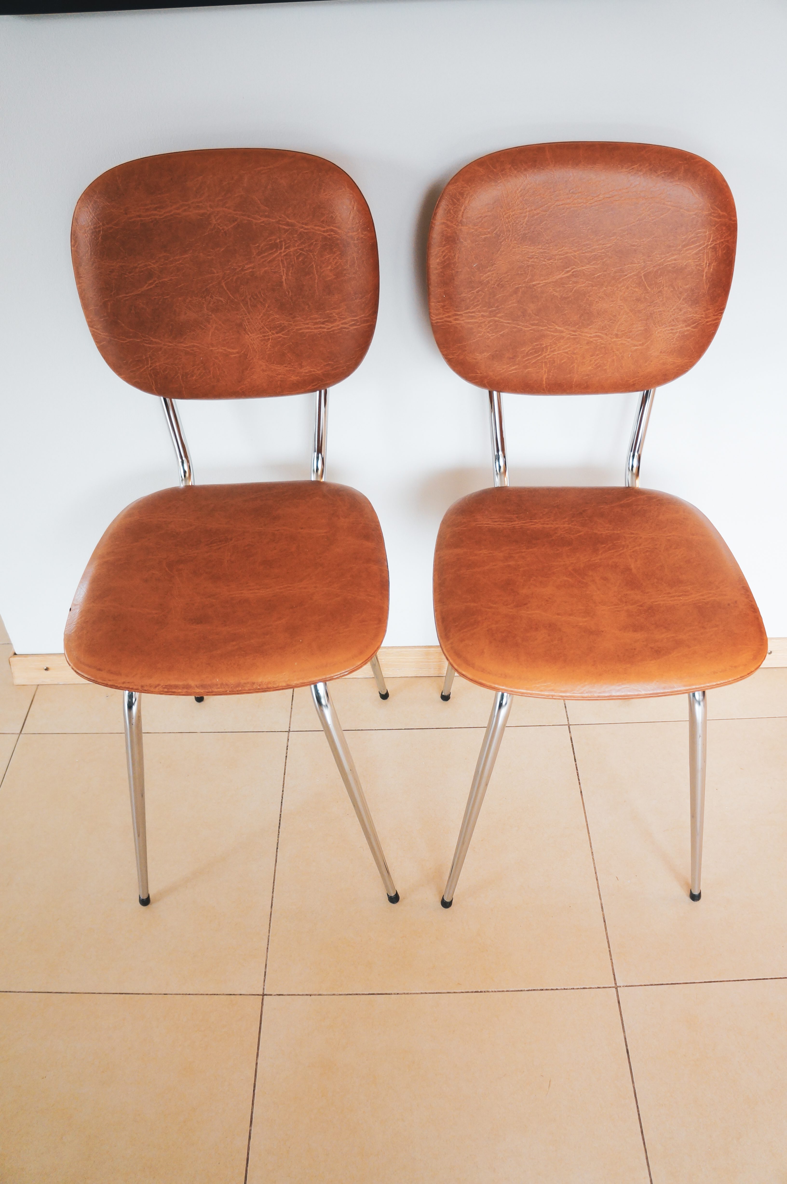 Paire de chaises en skaï "Twin Lakes" – Image 2