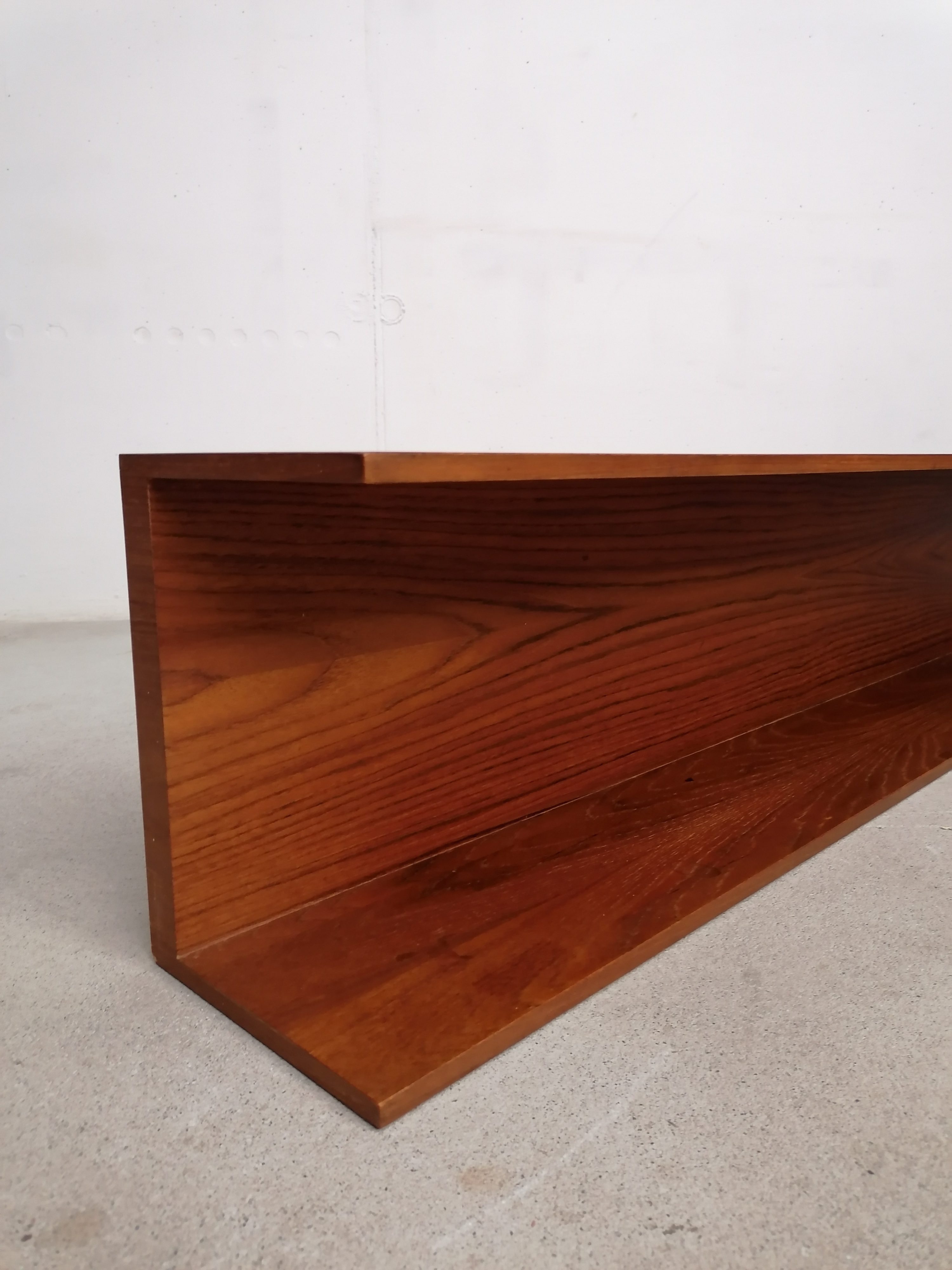 Étagère murale en teck par Walter Wirtz pour W. Renz – Image 3