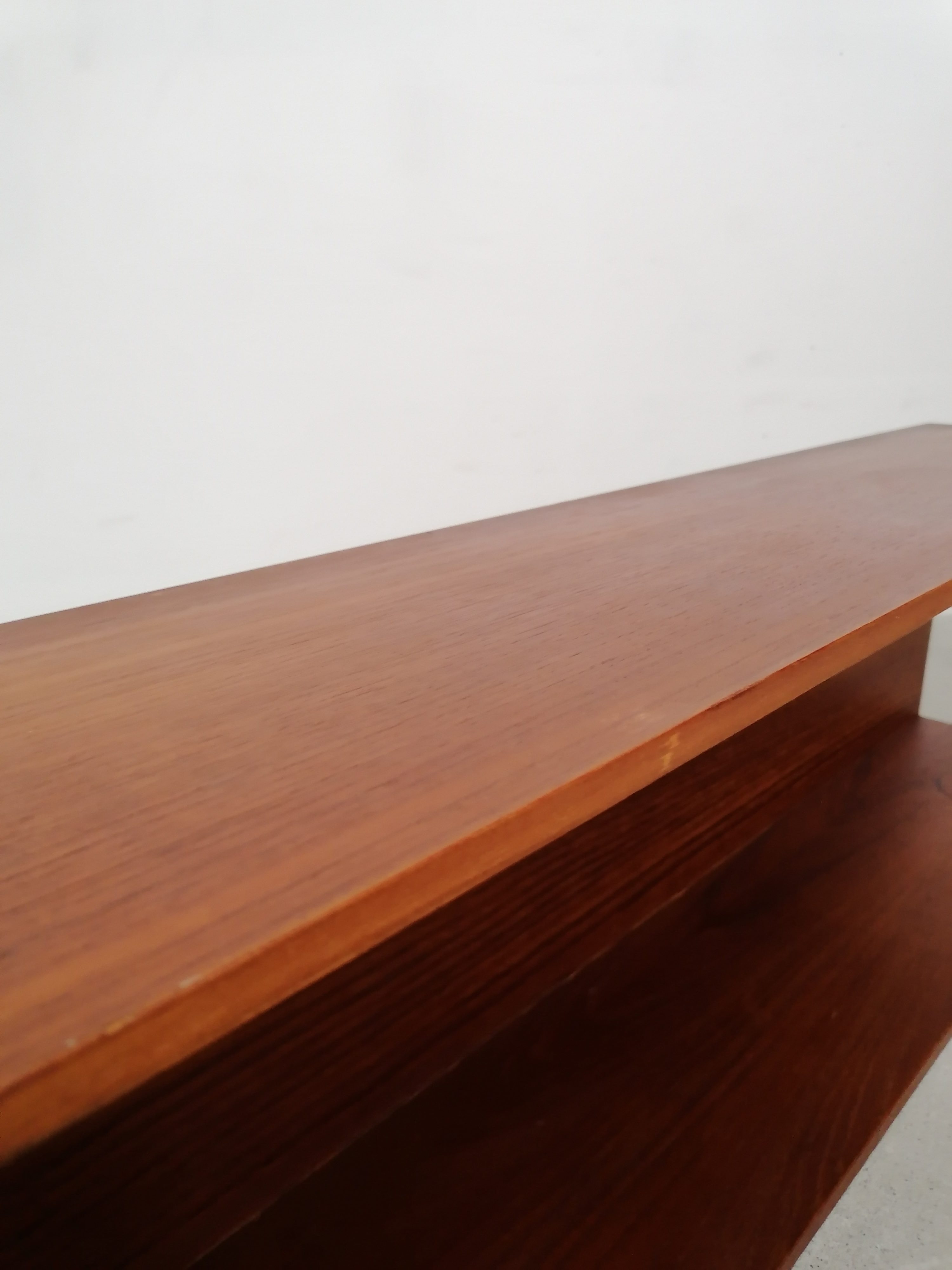 Étagère murale en teck par Walter Wirtz pour W. Renz – Image 7