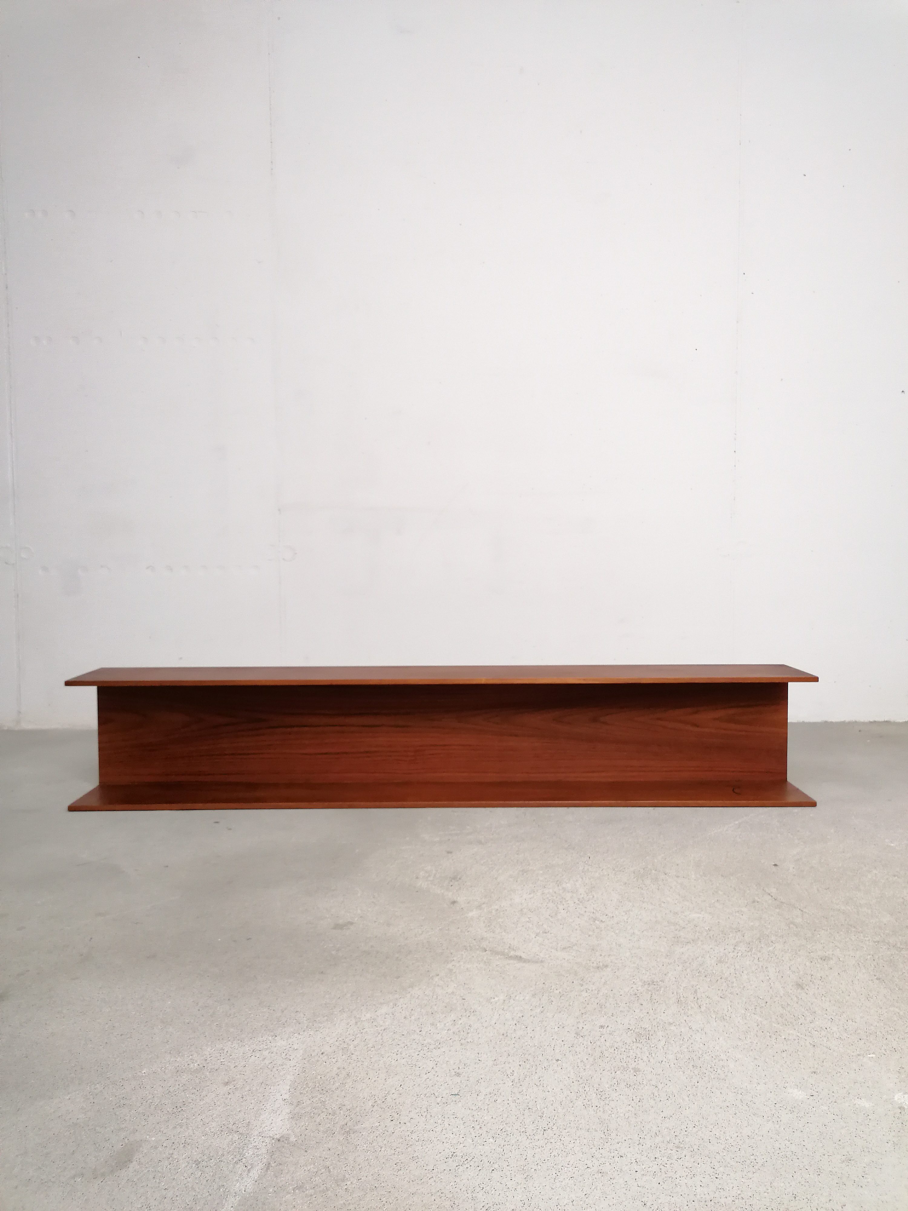 Étagère murale en teck par Walter Wirtz pour W. Renz – Image 5