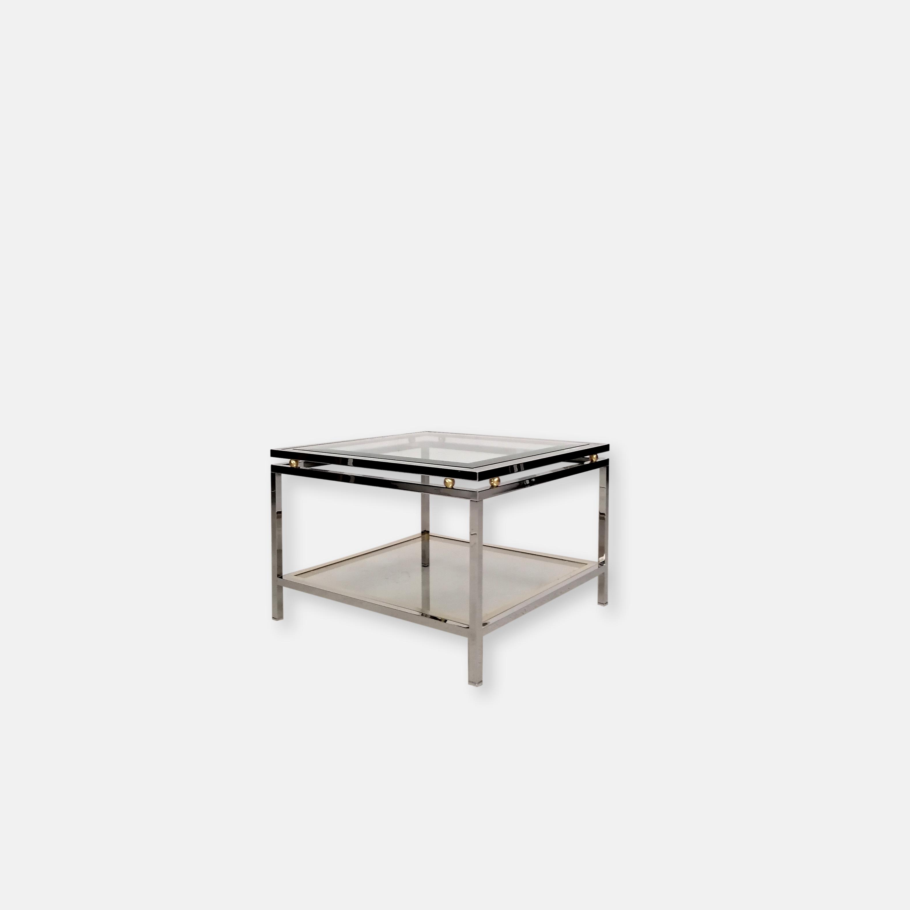 Table basse en verre
