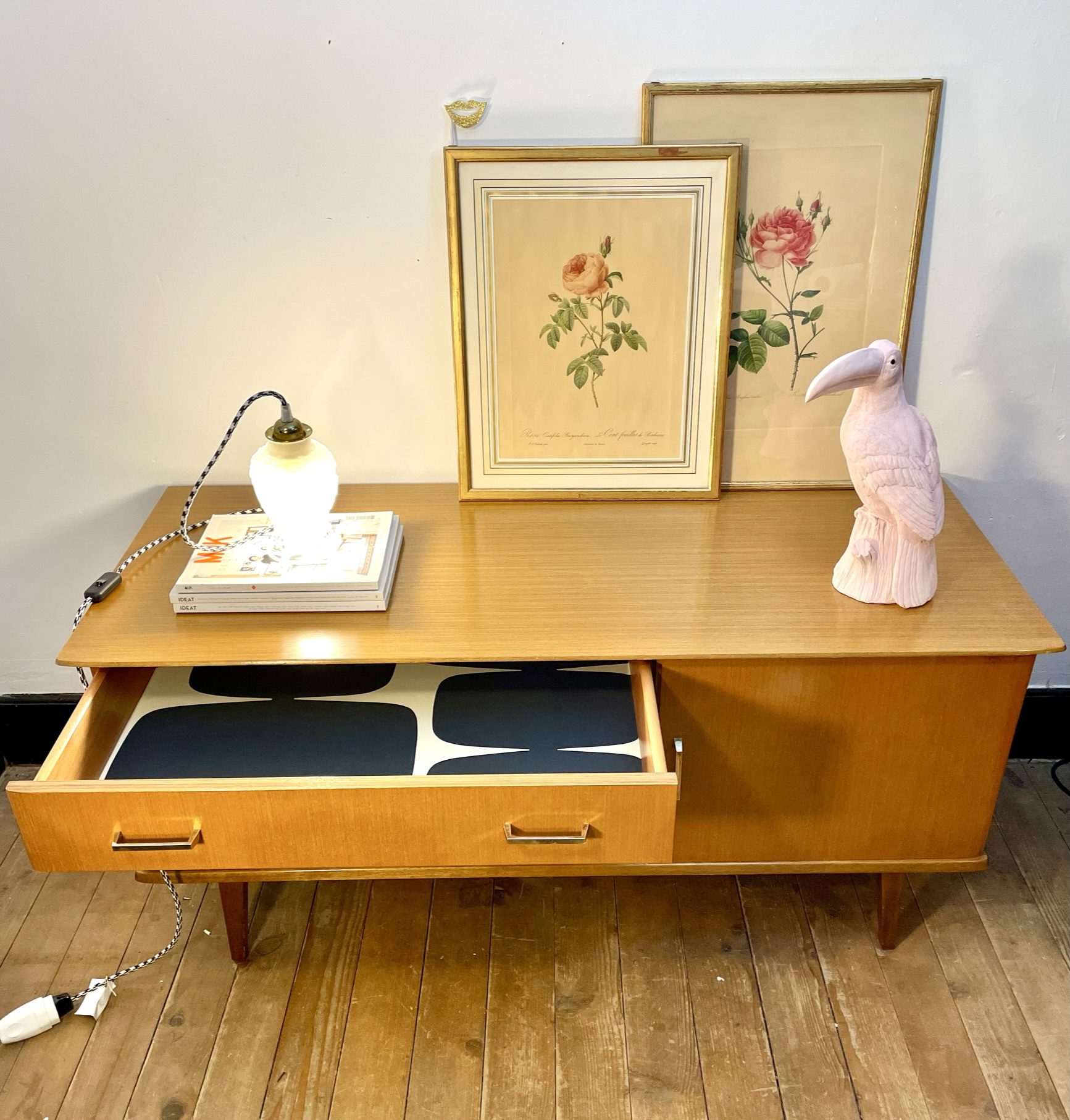 Commode basse vintage – Image 7