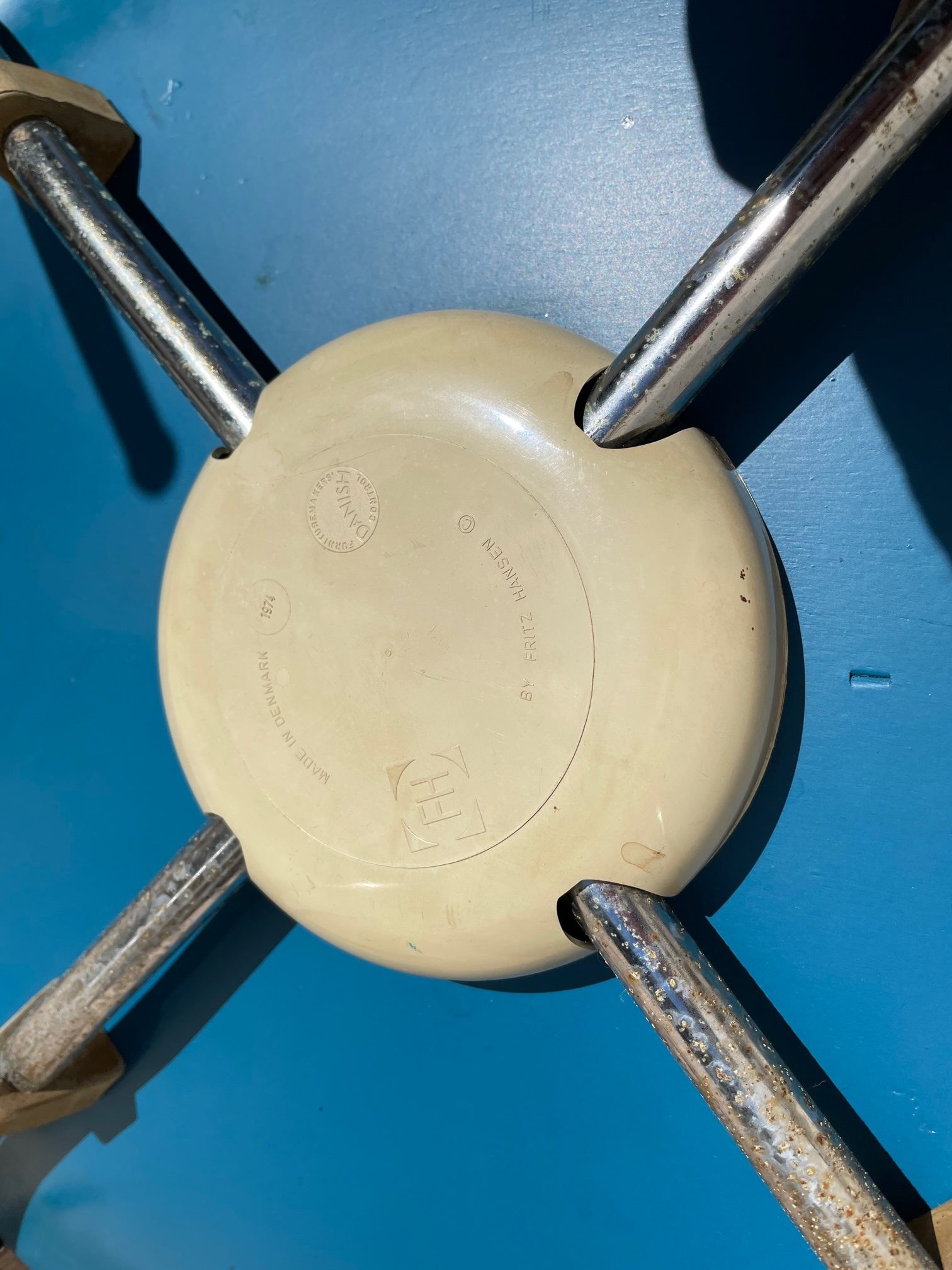 Lot de 4 chaises Série 7 d'Arne Jacobsen 1973 – Image 7