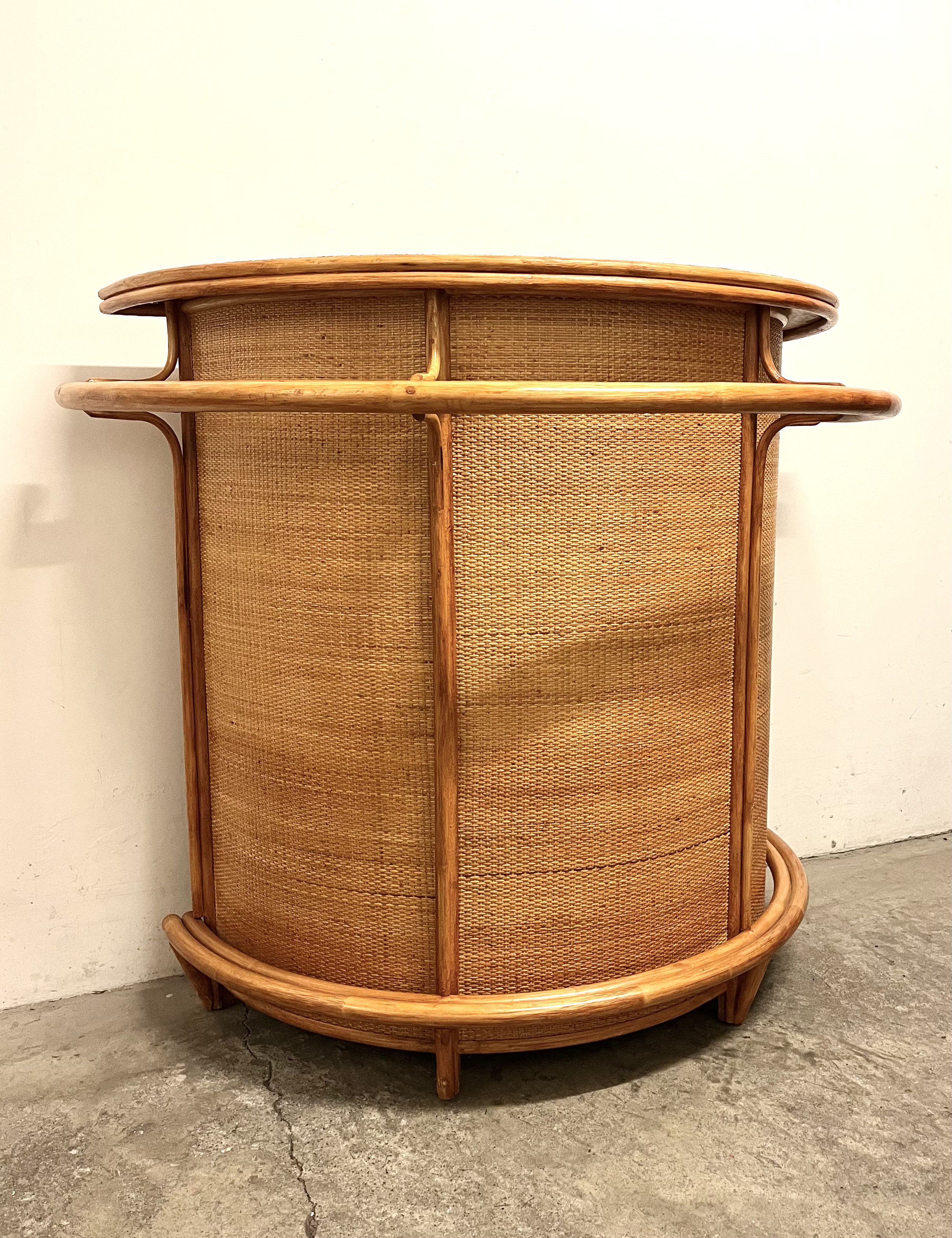 Bar en rotin vintage – Bild 6