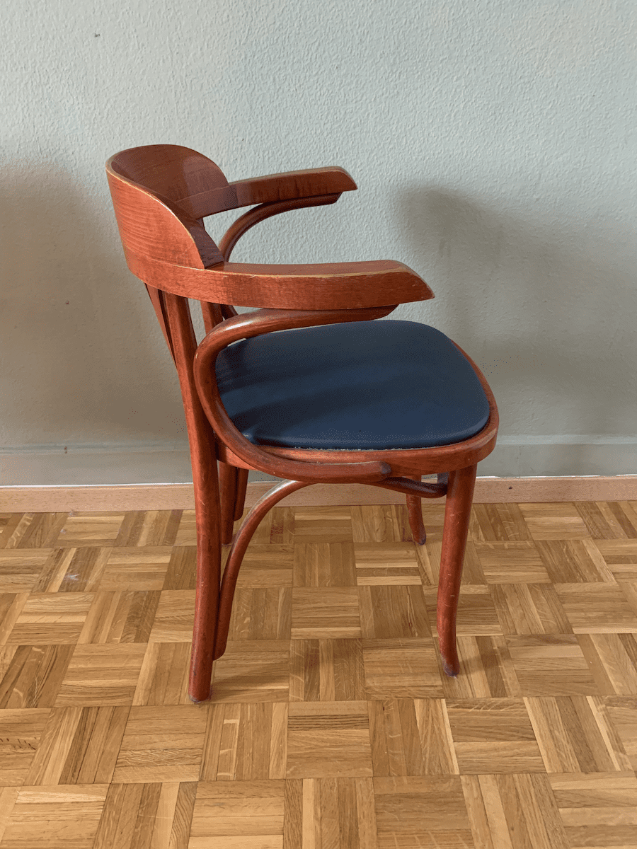 Lot de 5 chaises bistrot à palmette – Image 3