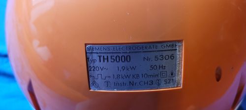 Sèche-mains Siemens 70's – Image 4