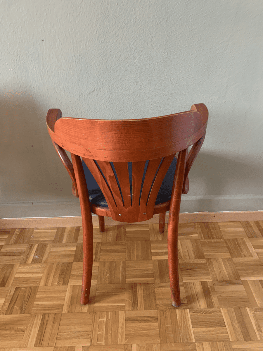 Lot de 5 chaises bistrot à palmette – Image 6