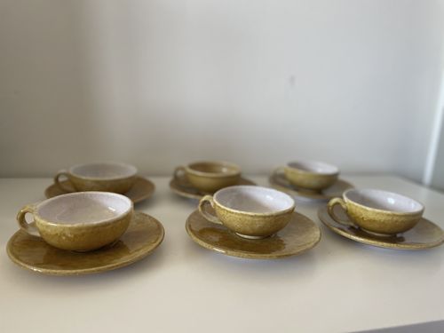 Set de 6 tasses à thé André Freymond – Image 6