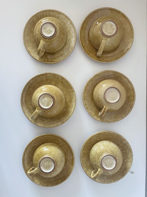 Set de 6 tasses à thé André Freymond – Image 9