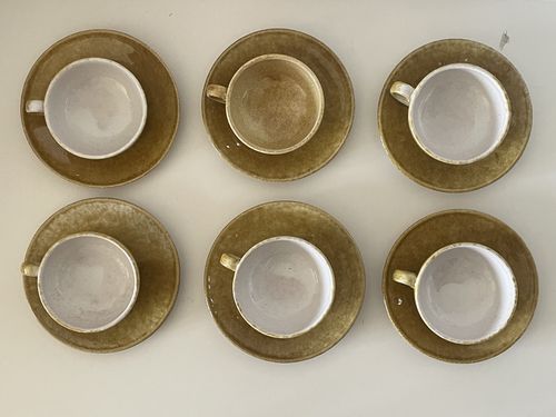 Set de 6 tasses à thé André Freymond – Image 4